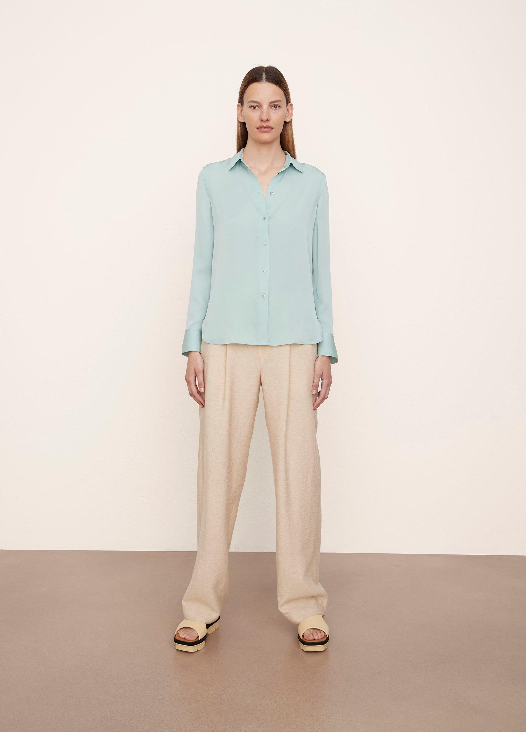 Fitted Long Sleeve Blouse image number 0