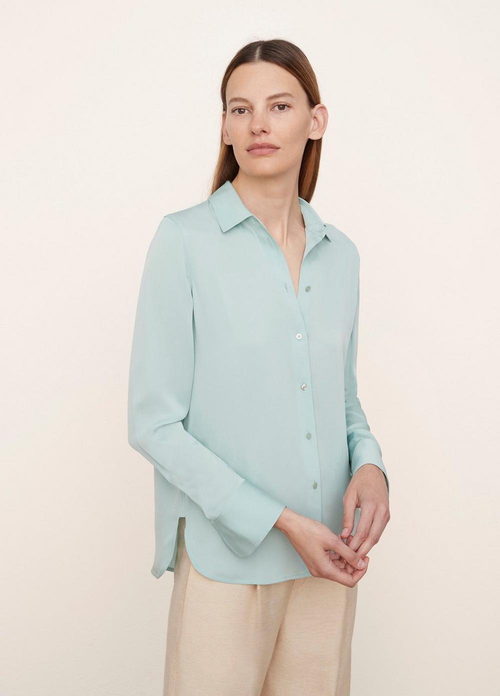 Fitted Long Sleeve Blouse