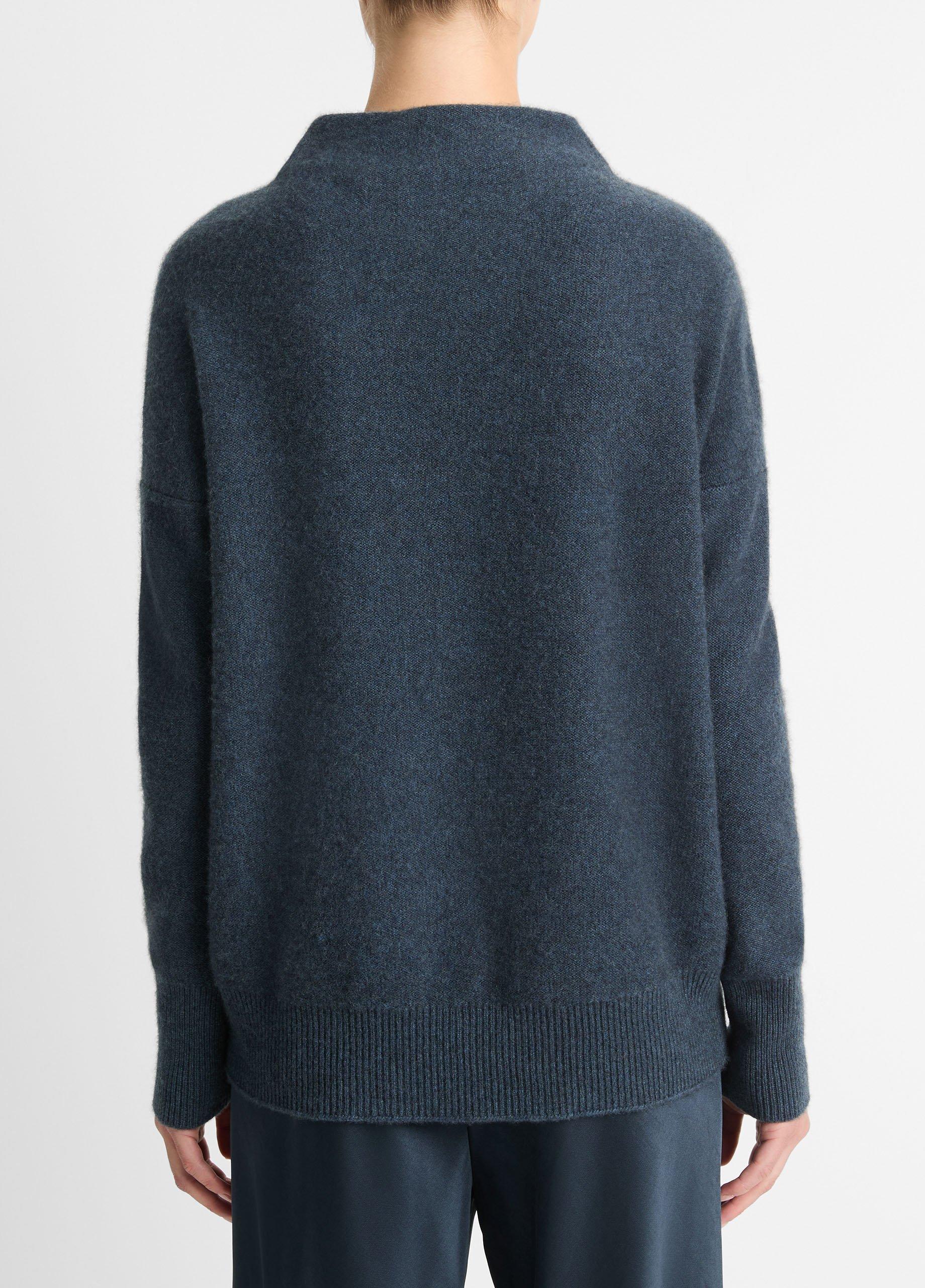 Vince funnel neck wool blend sweater sale
