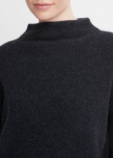 Plush Cashmere Funnel Neck Sweater in Turtleneck | Vince