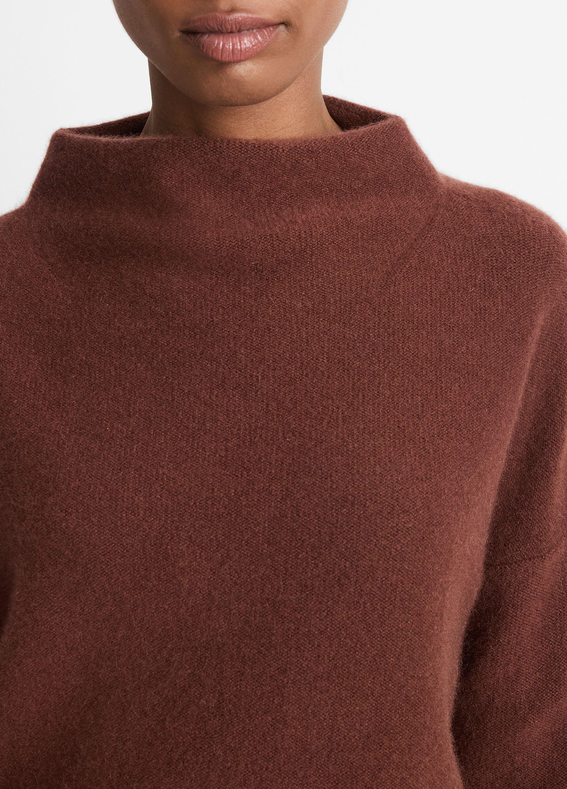 ヴィンス Vince 3u002F4 Sleeve High Crew レディース Sweaters Dark Rosewood Vince Womens 3/4 Sleeve High Crew Dark Rosewood X-Small at
