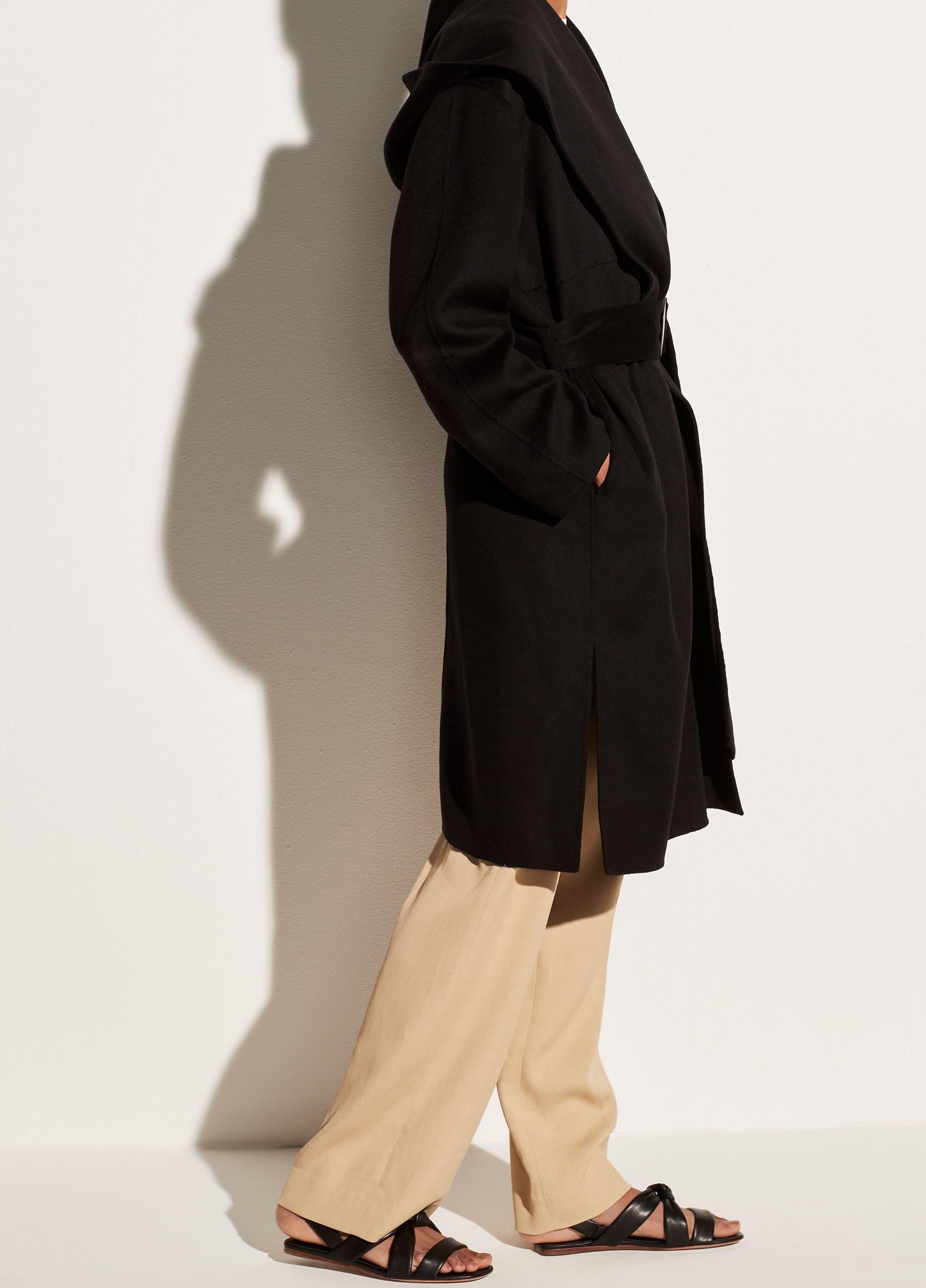 Draped Hooded Coat image number 2