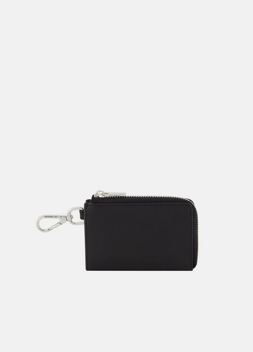 Nappa Leather Zip-Top Cardholder
