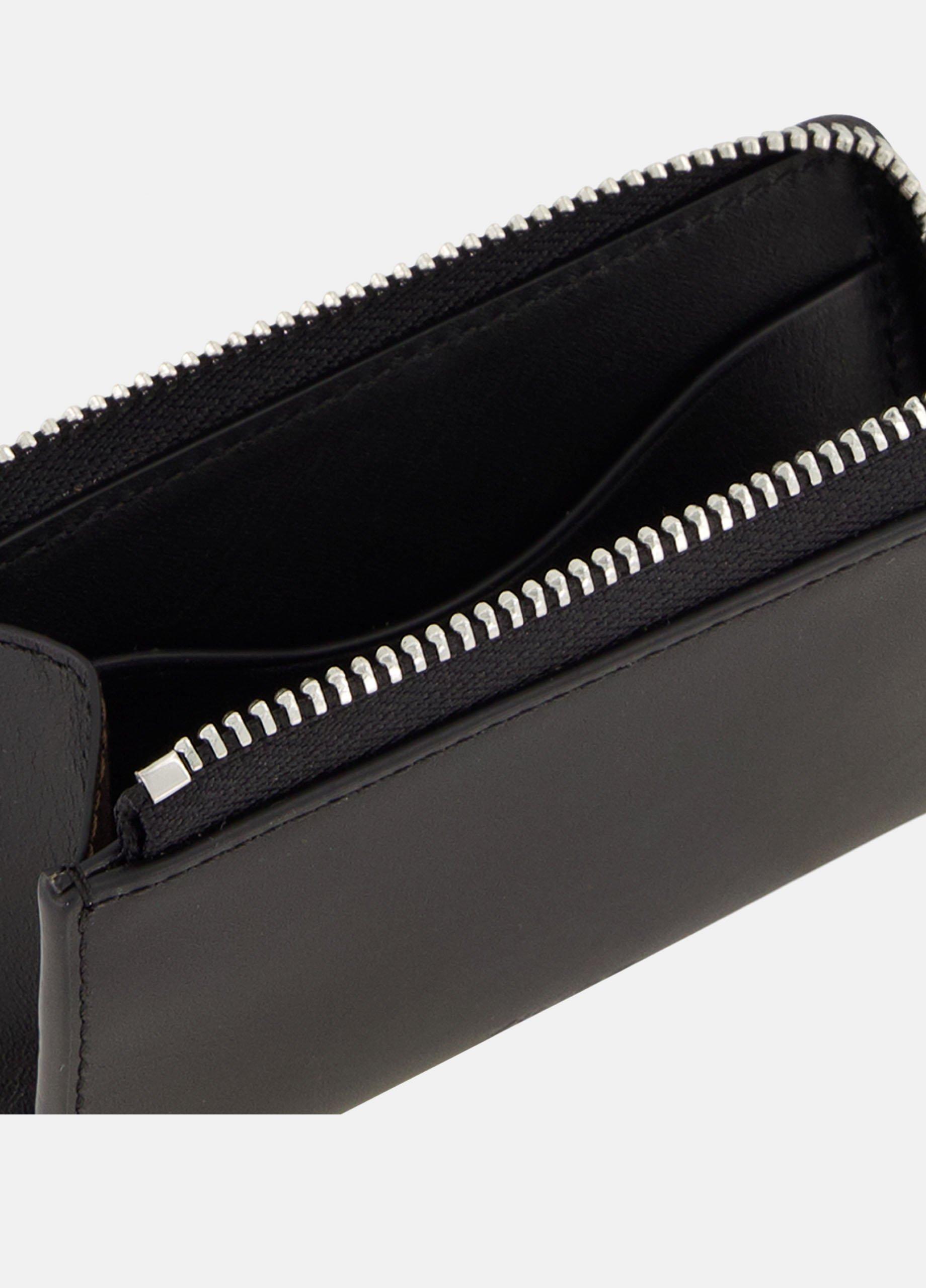 Nappa Leather Zip-Top Cardholder image number 1