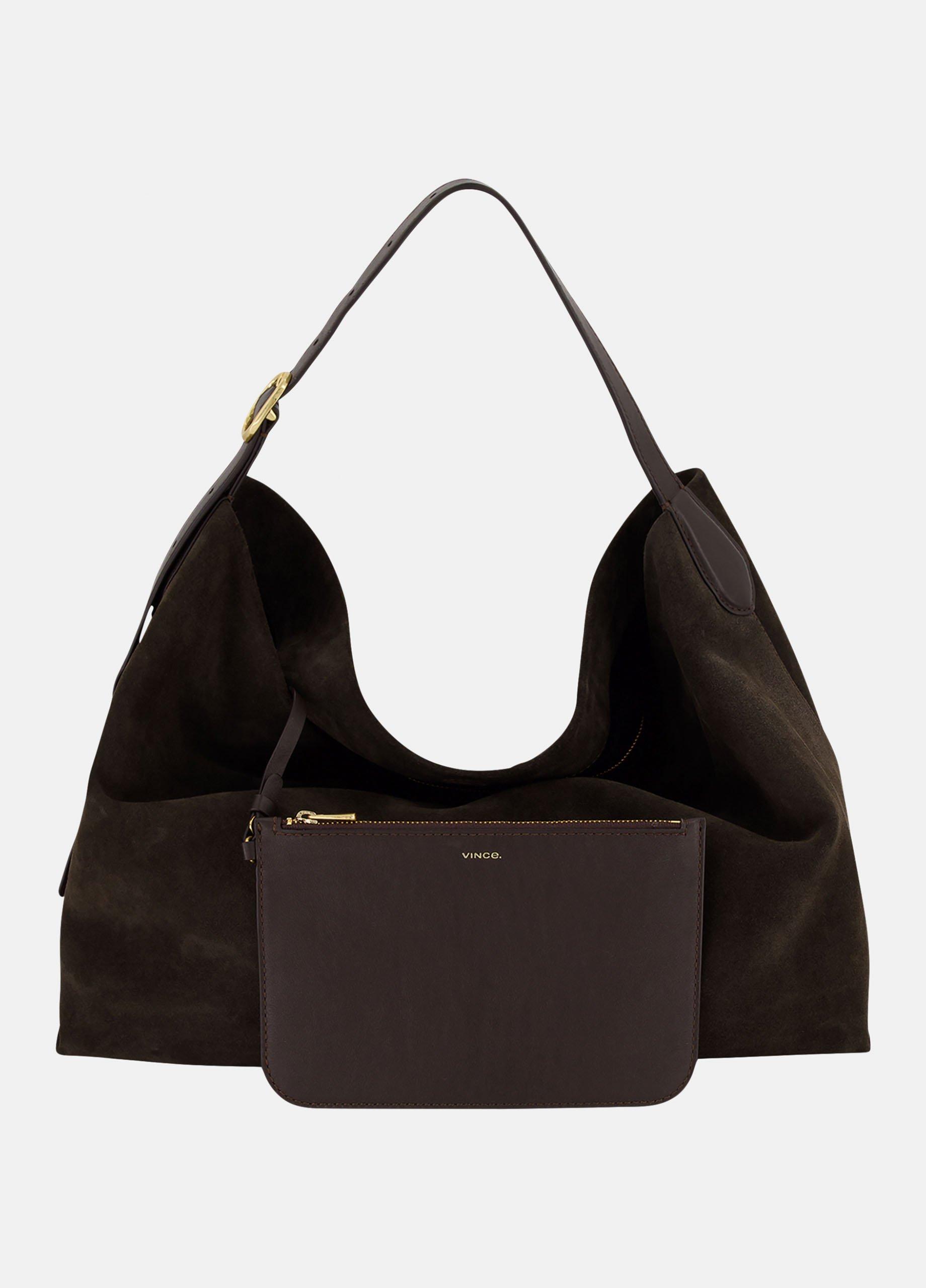Vivian Suede Medium Hobo Bag image number 3