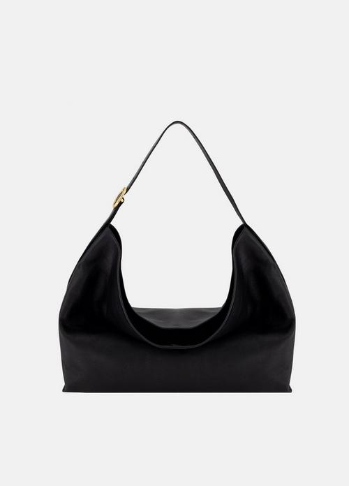 Vivian Plong&eacute; Leather Medium Hobo Bag