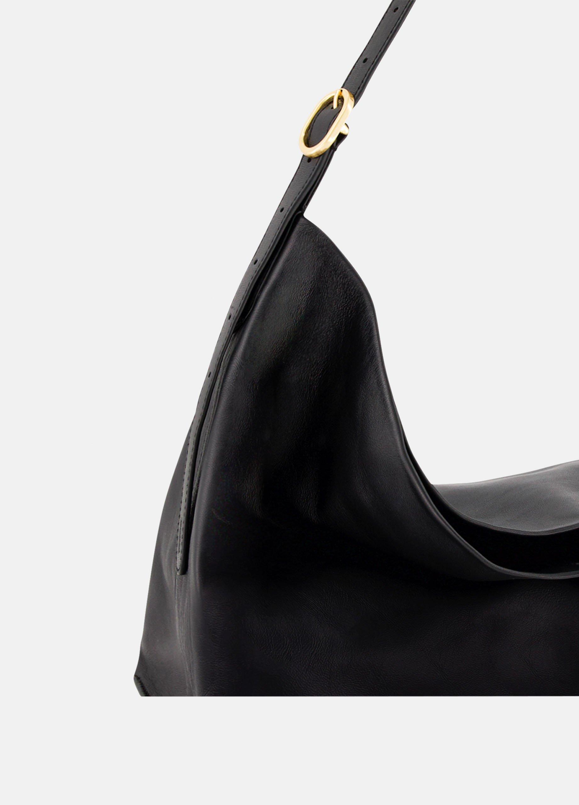 Vivian Plong&eacute; Leather Medium Hobo Bag image number 1