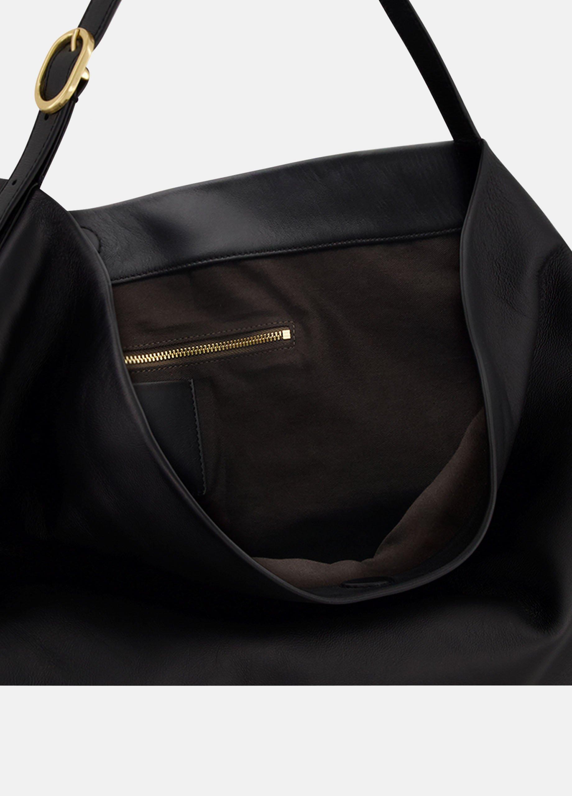 Vivian Plong&eacute; Leather Medium Hobo Bag image number 2