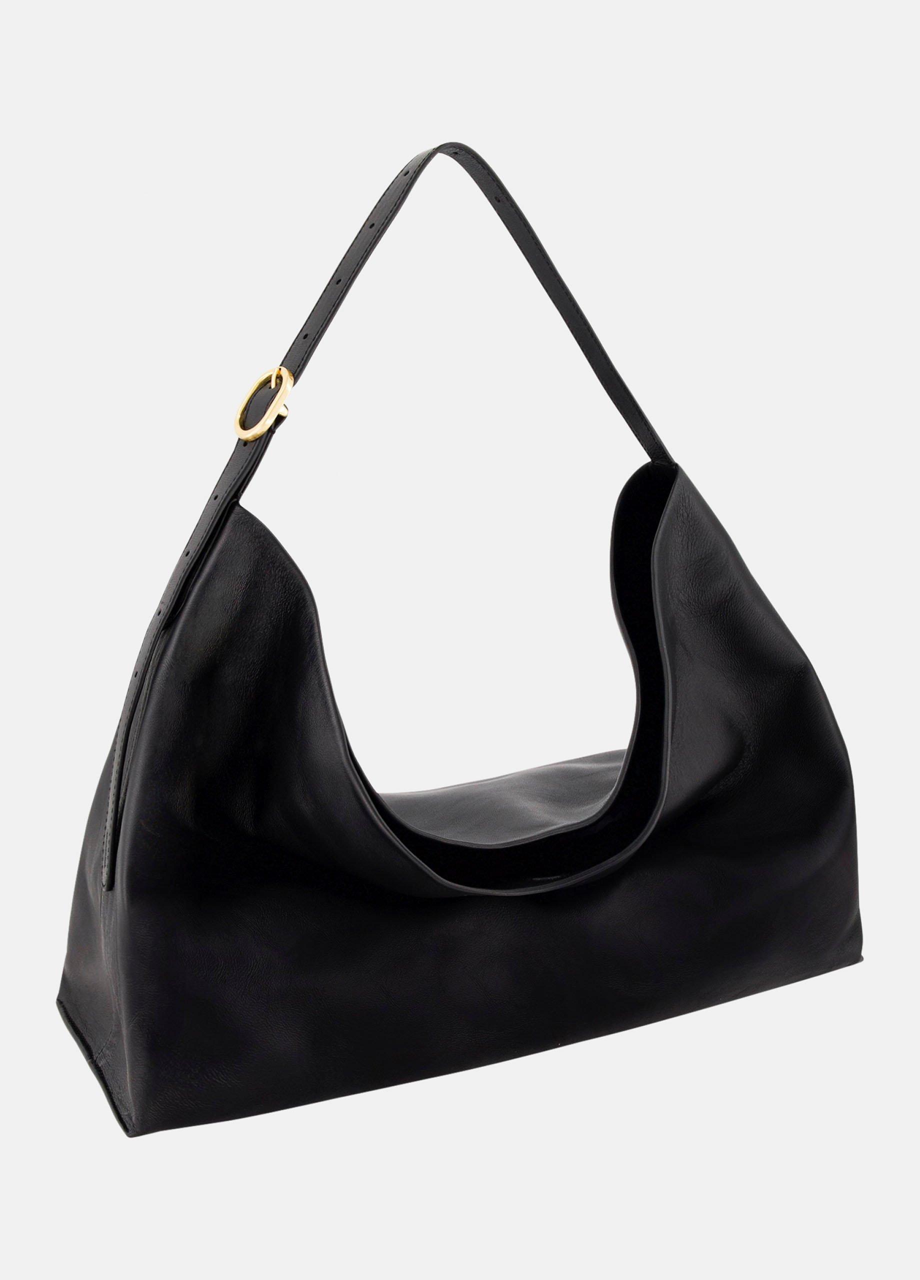 Vivian Plong&eacute; Leather Medium Hobo Bag image number 3