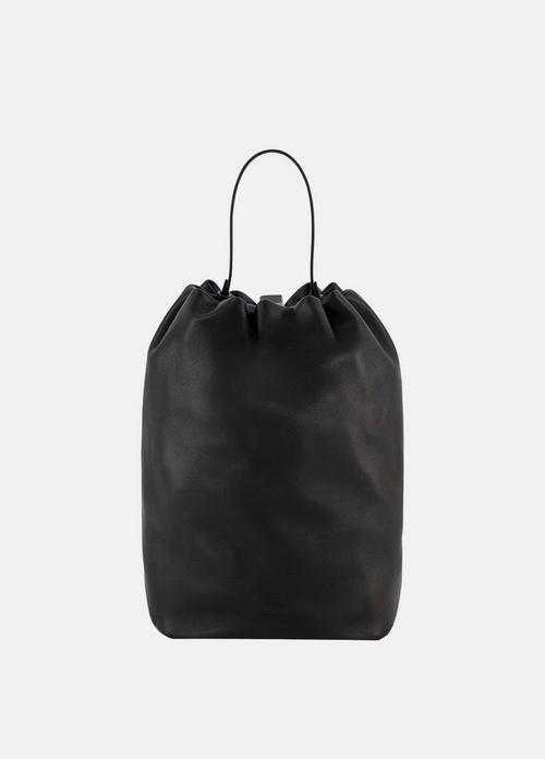 Sarai Leather Drawstring Backpack