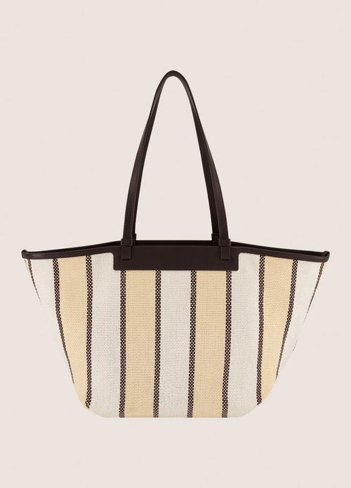Marin Woven Cotton Large Tote