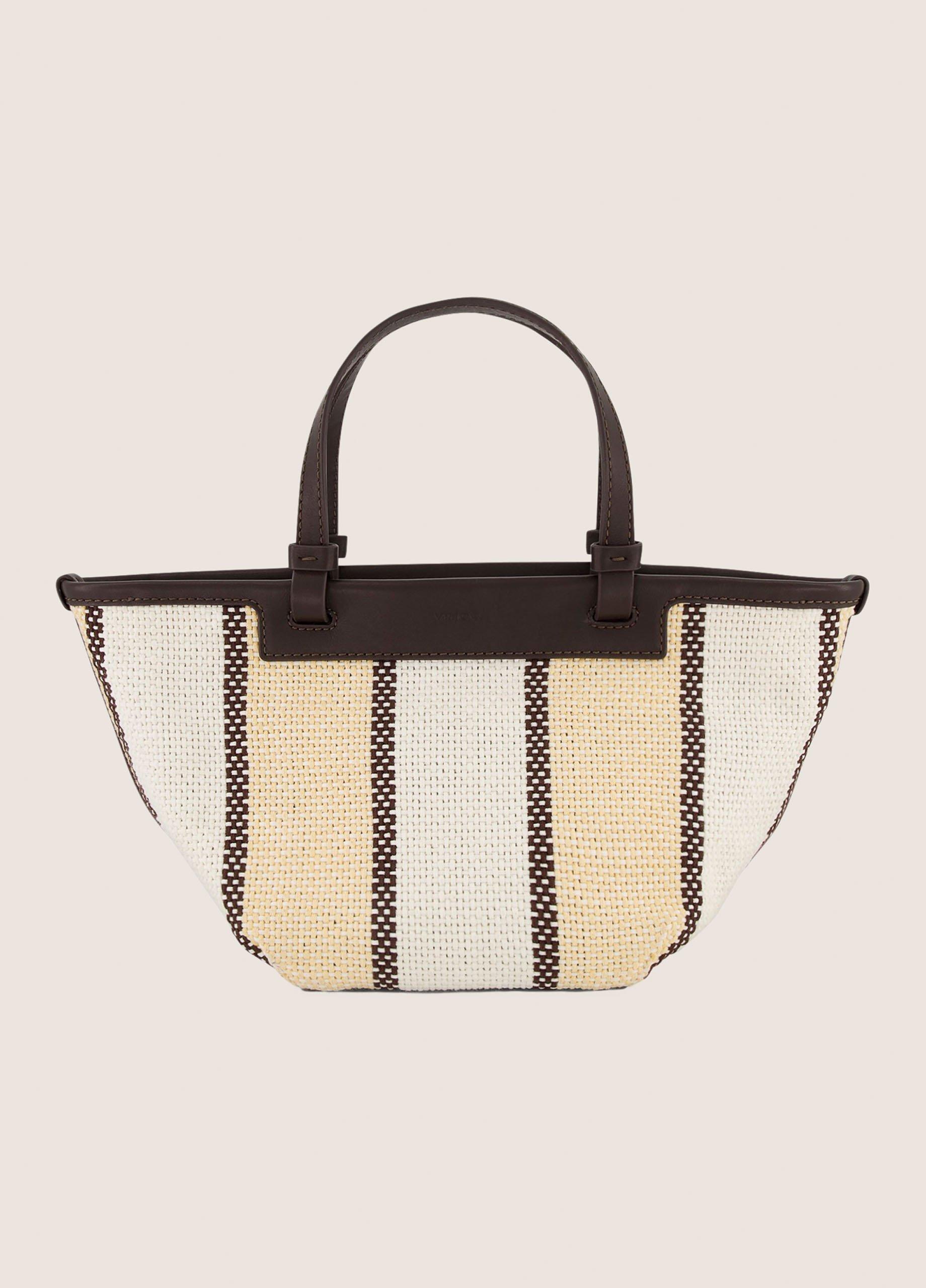 Marin Woven Cotton Mini Tote image number 0