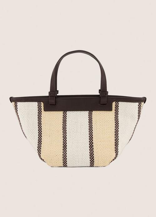 Marin Woven Cotton Mini Tote