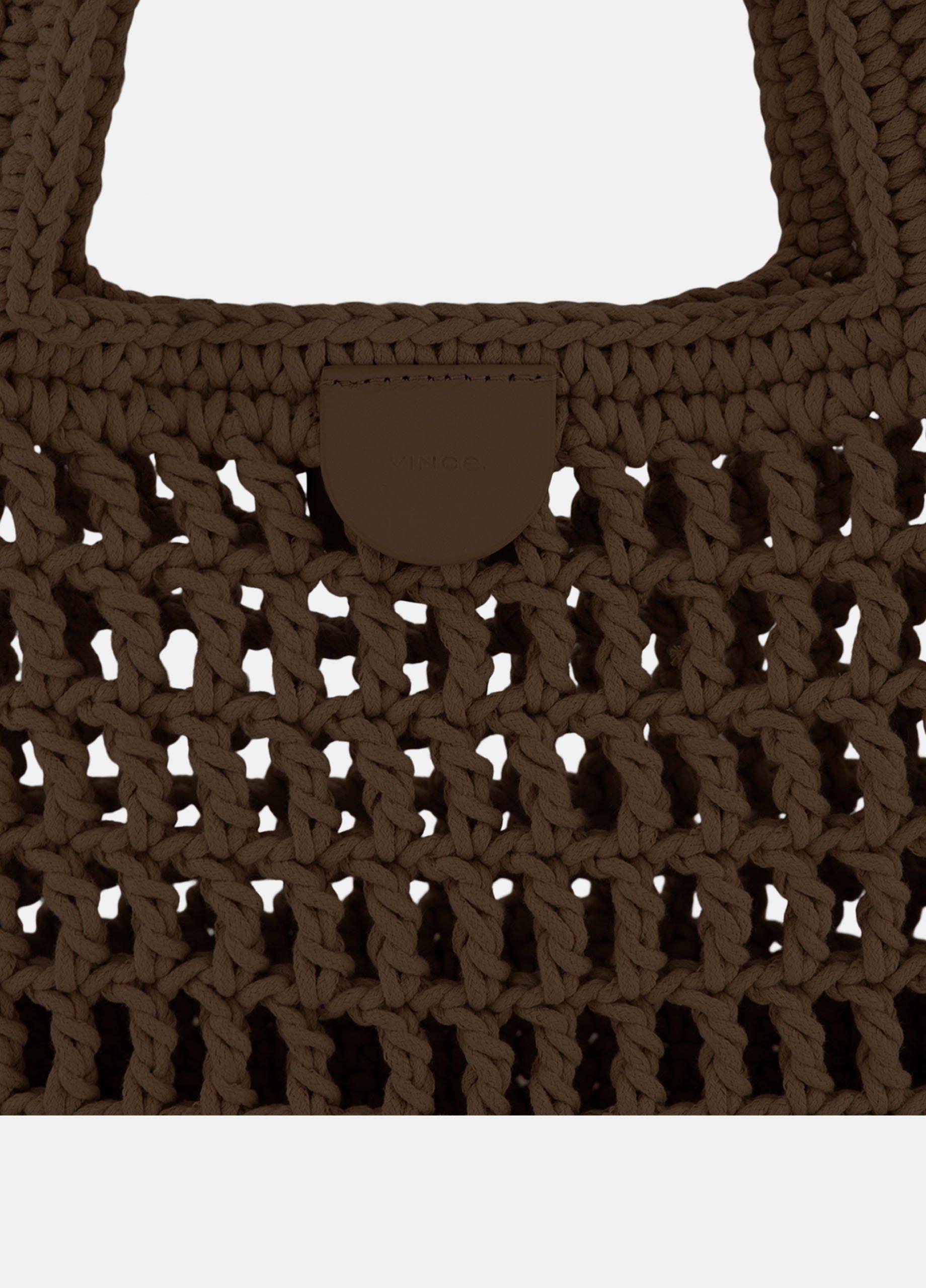 Barcelona Cotton Crochet Small Tote image number 1