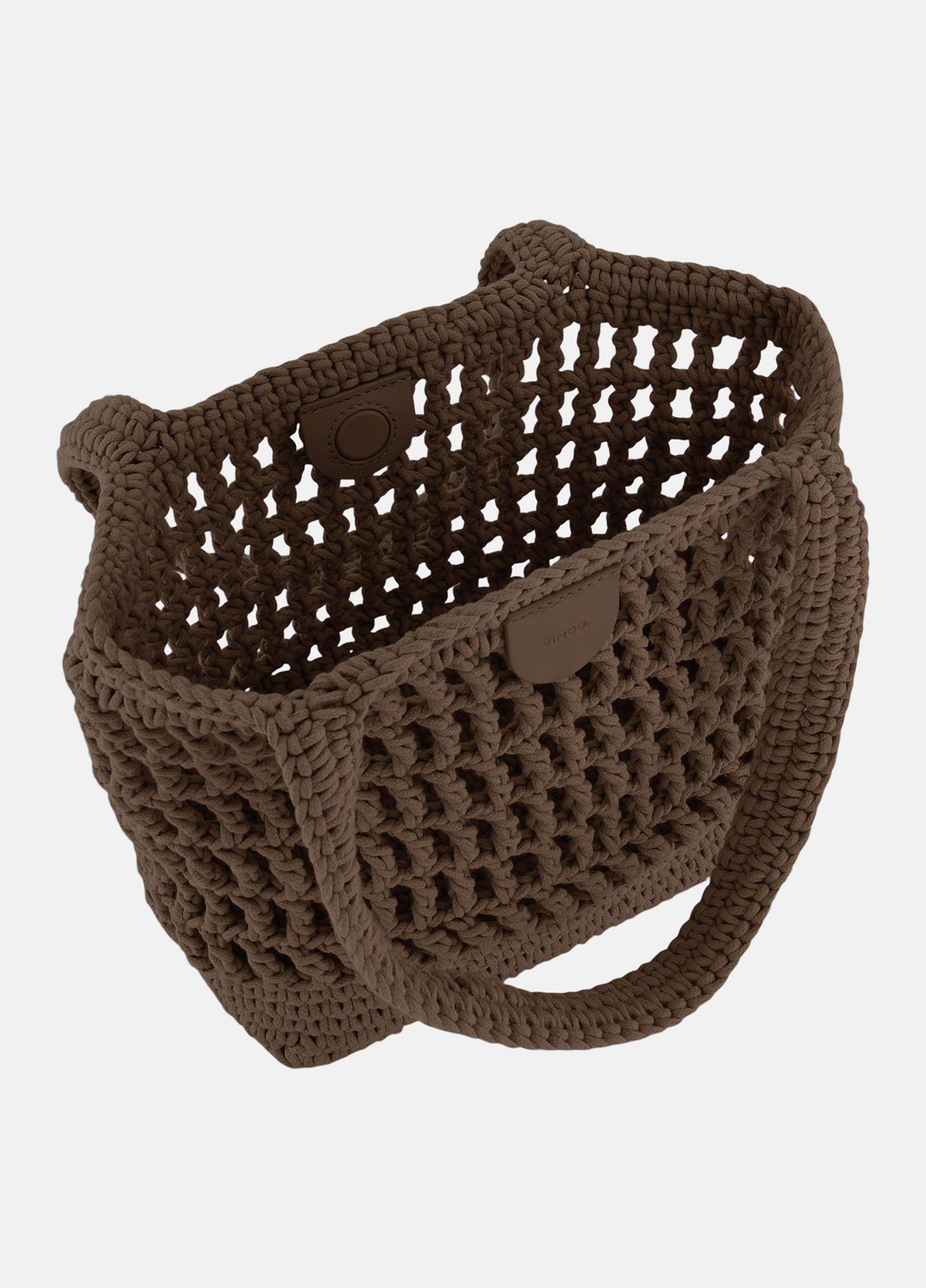 Barcelona Cotton Crochet Small Tote image number 2