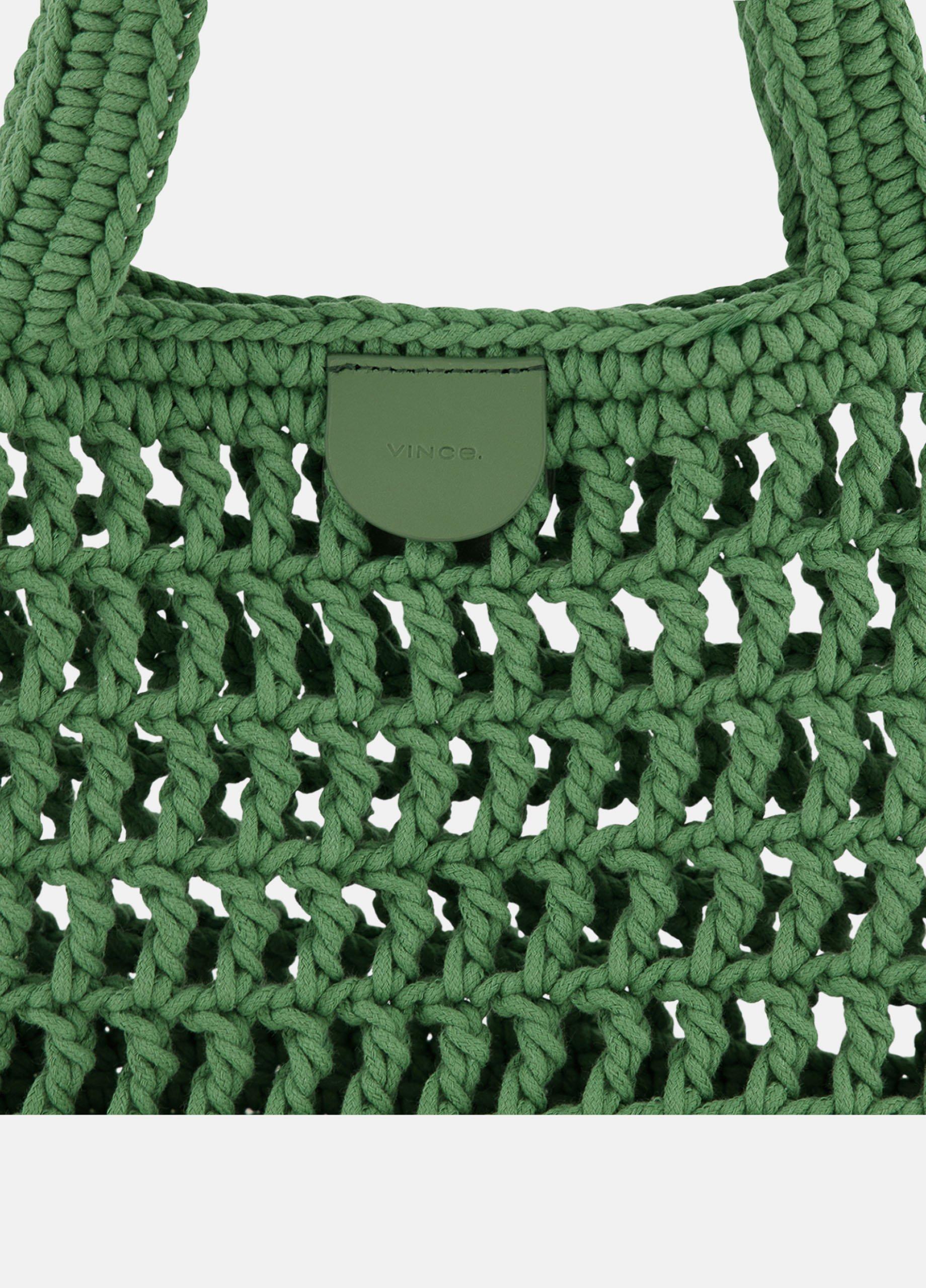 Barcelona Cotton Crochet Small Tote image number 1