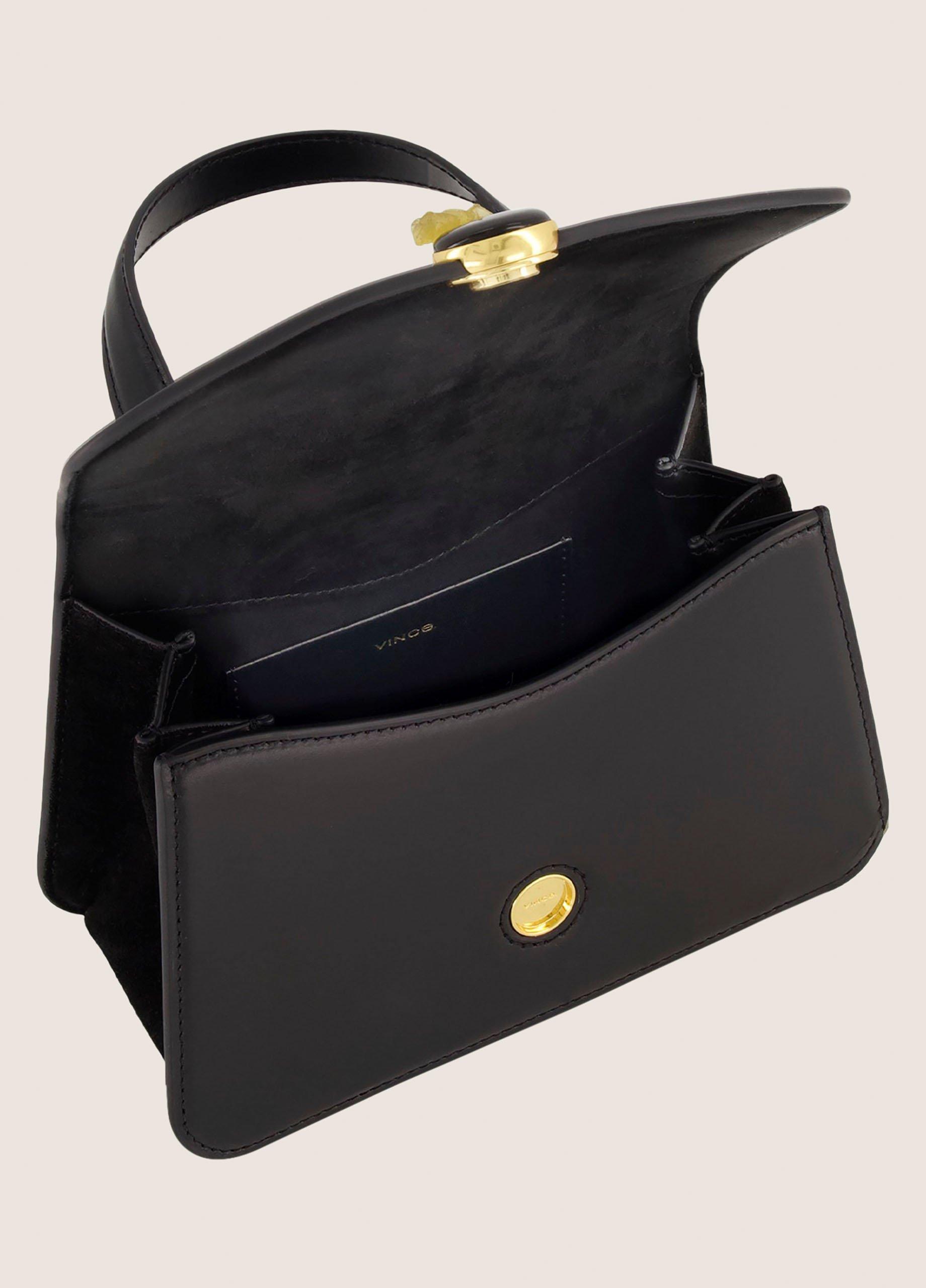Flora Leather Mini Top-Handle Bag image number 2