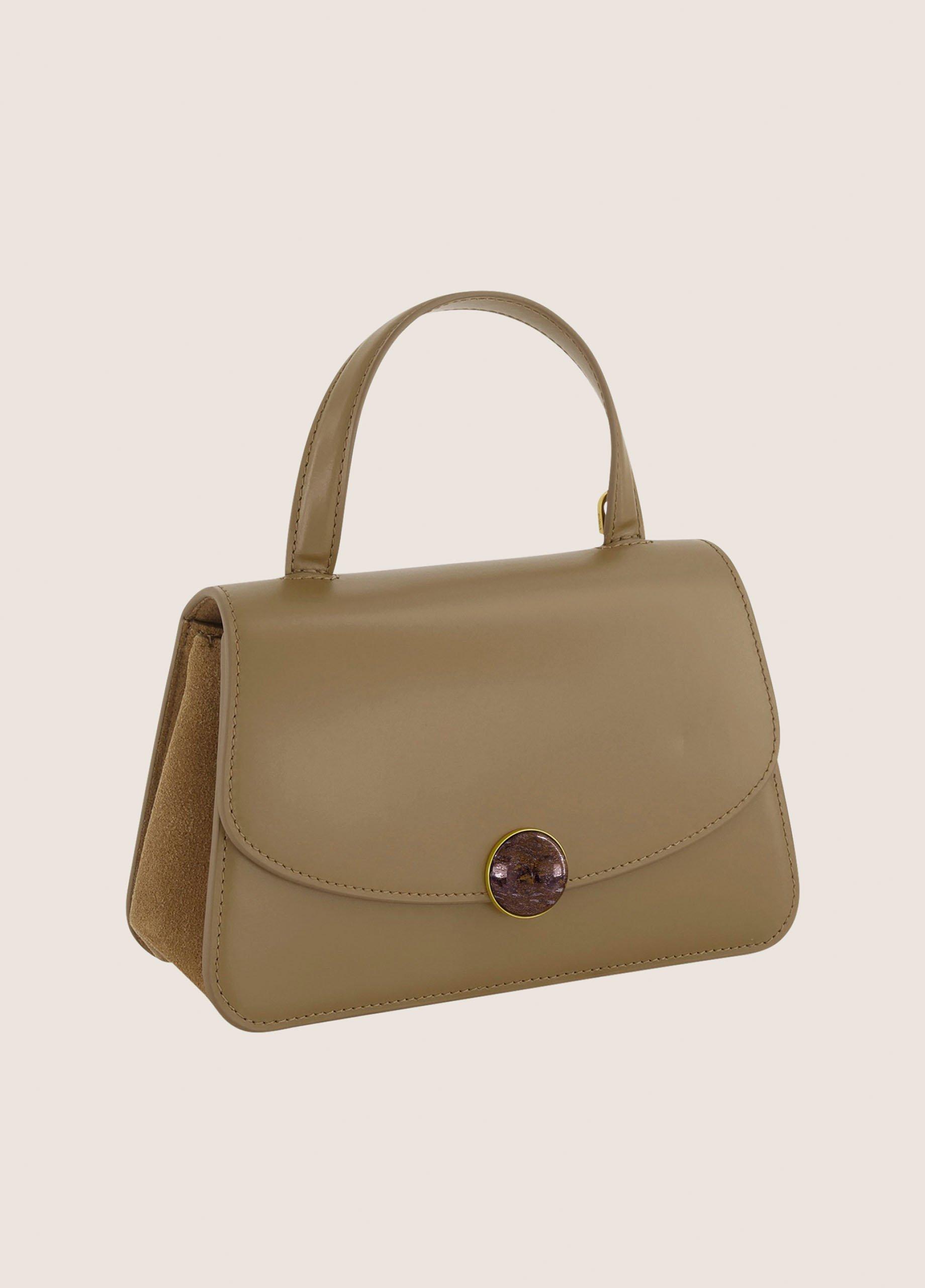 Flora Leather Mini Top-Handle Bag image number 1