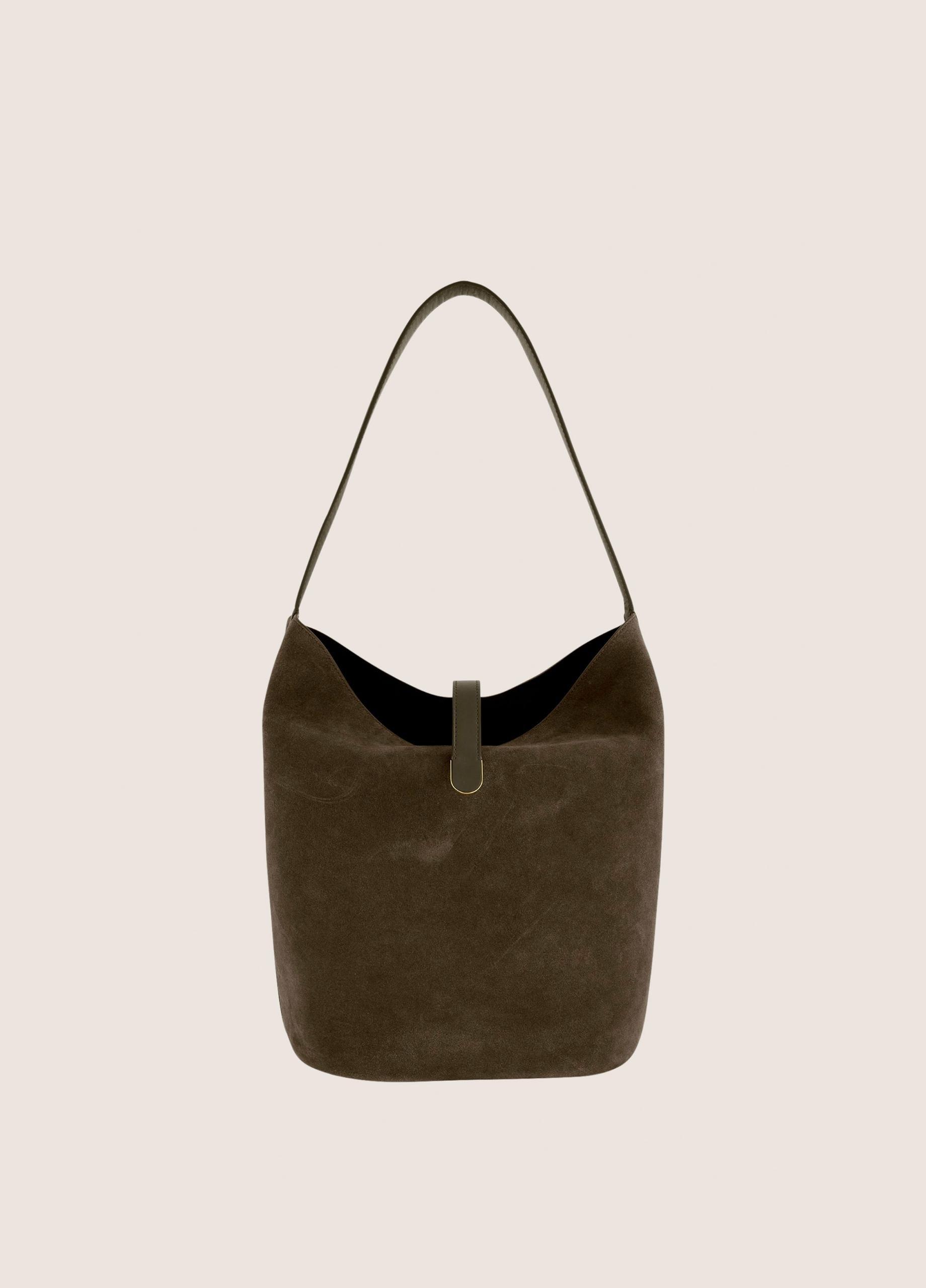 Eris Suede Medium Bucket Bag image number 0