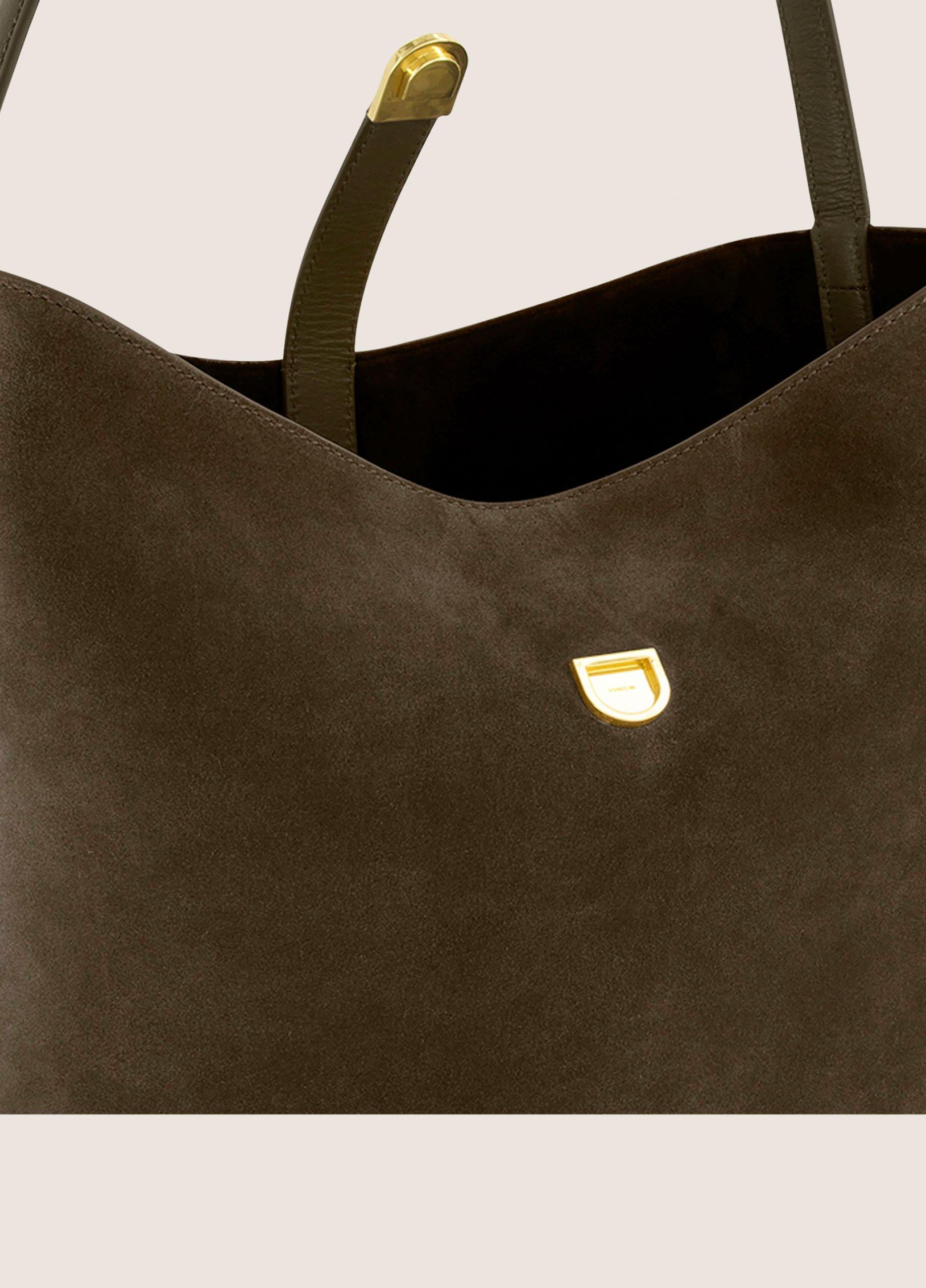 Eris Suede Medium Bucket Bag image number 1