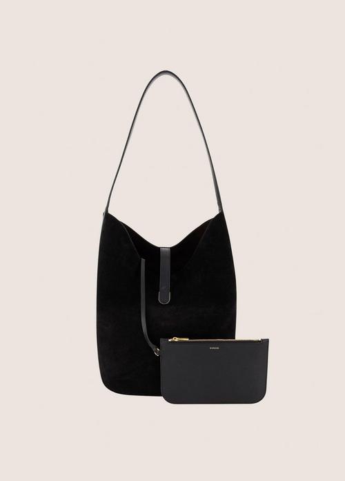 Eris Suede Large Bucket Bag