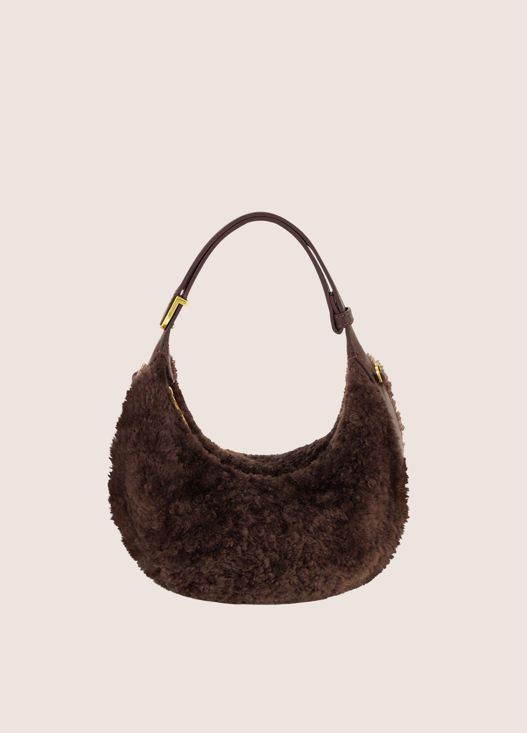 Eris Shearling Mini Hobo Bag image number 0