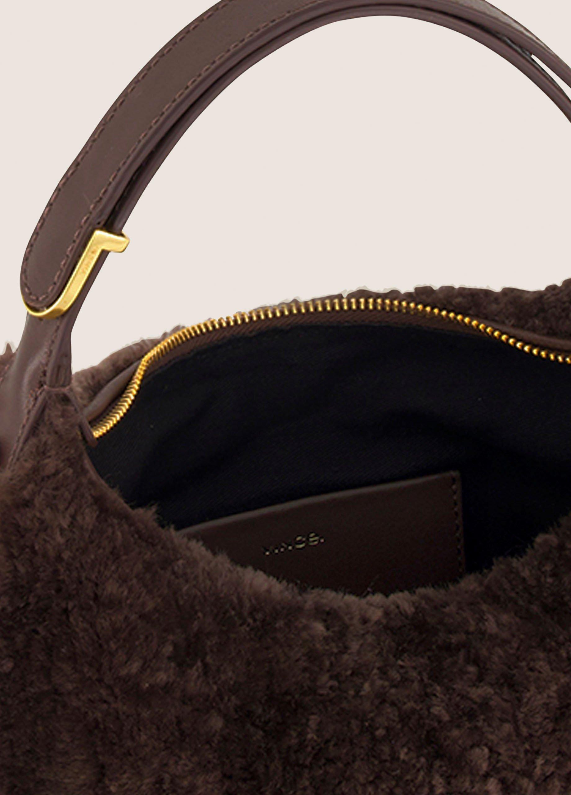 Eris Shearling Mini Hobo Bag image number 1