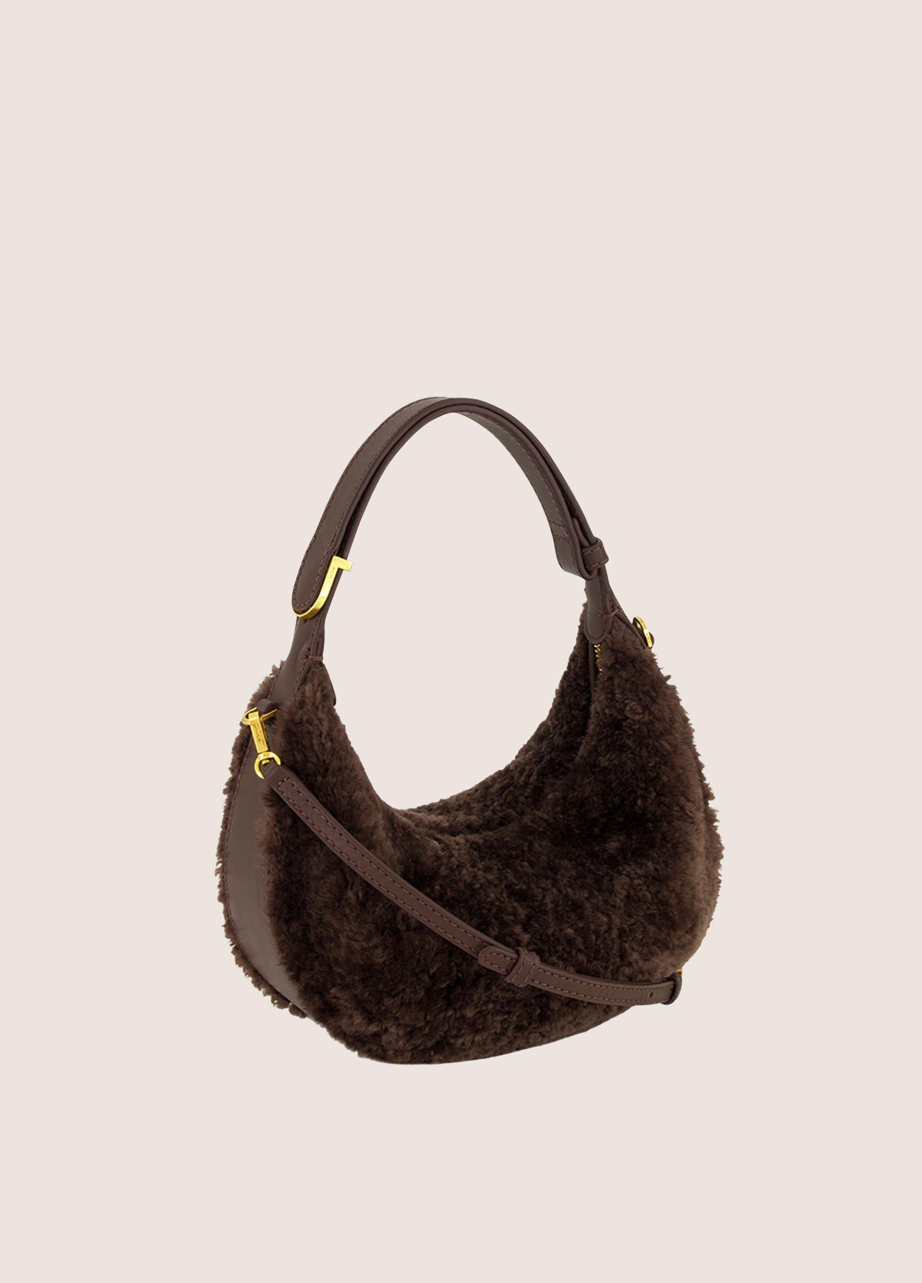 Eris Shearling Mini Hobo Bag image number 2