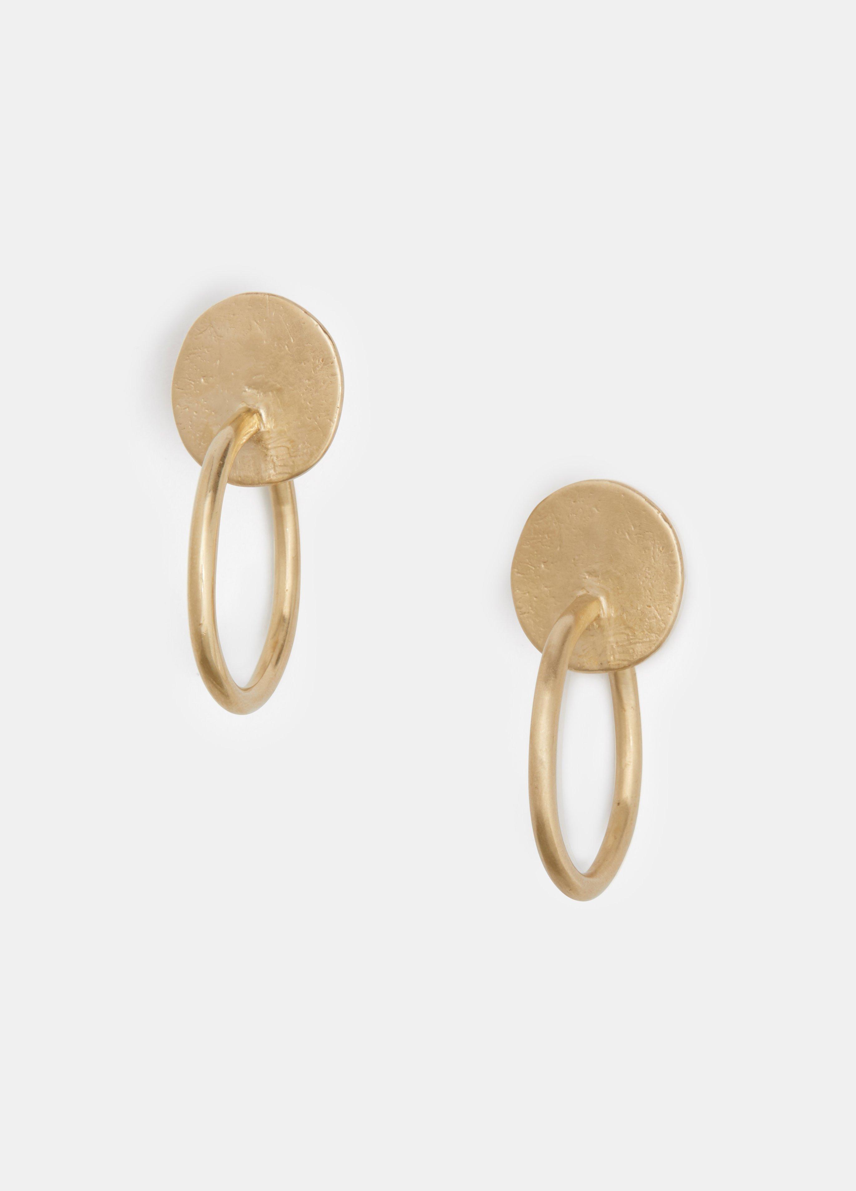 8.6.4. Large Stud Full Hoop Earrings image number 0