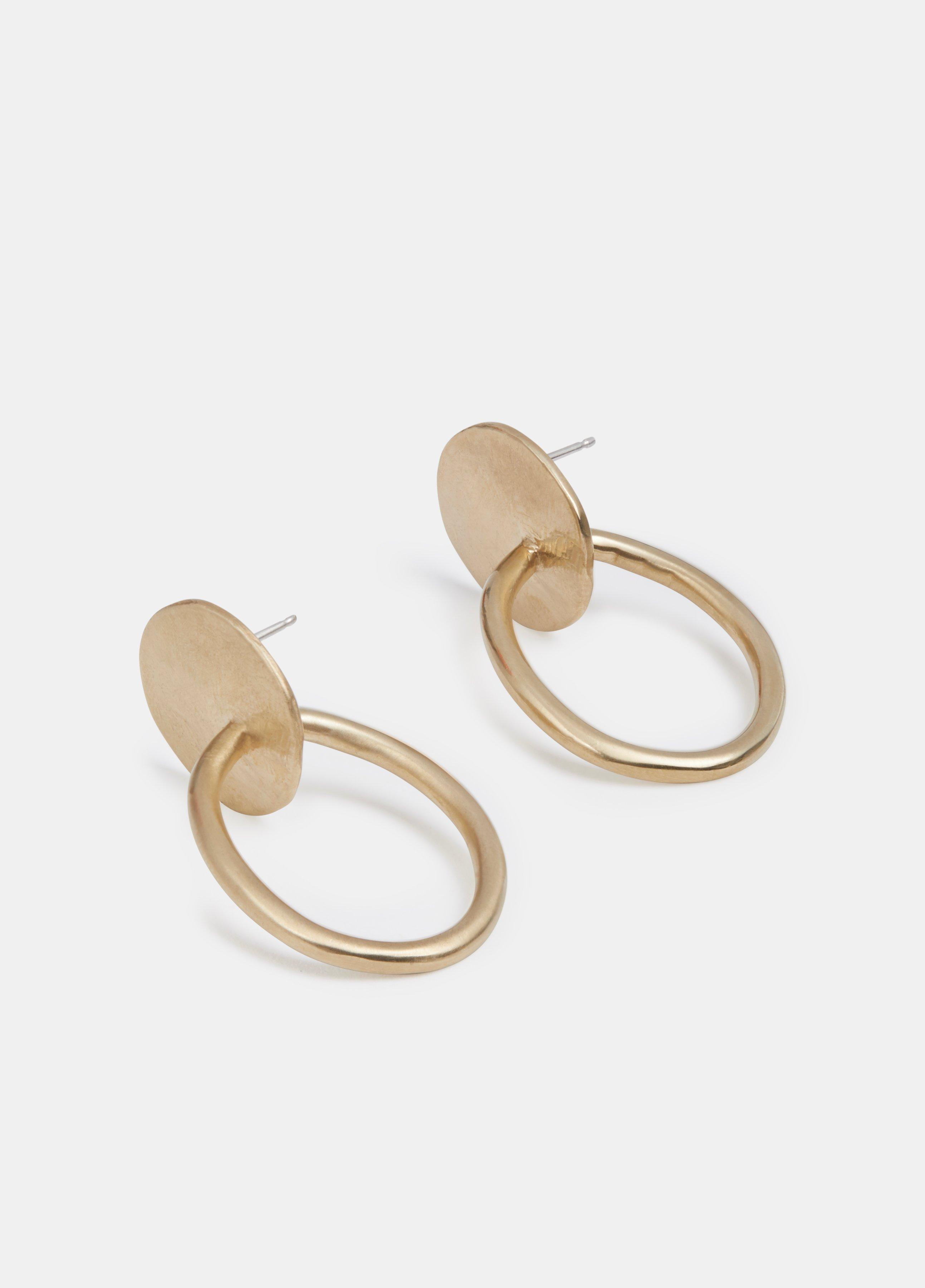 8.6.4. Large Stud Full Hoop Earrings image number 1