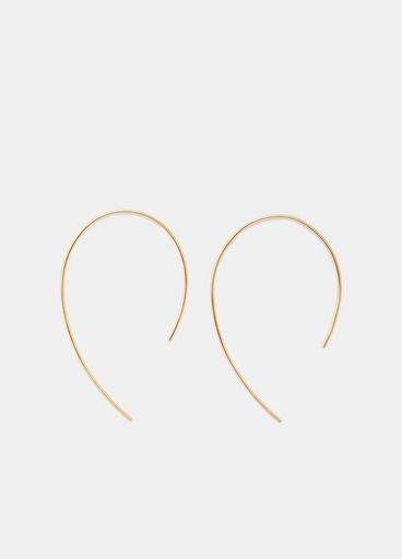 8.6.4 / Large Half Hoop Earrings image number 1