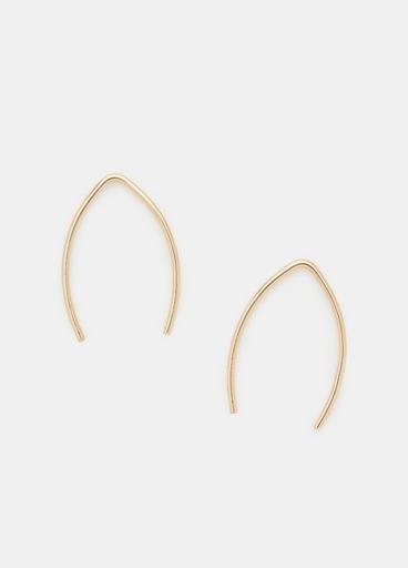 8.6.4 / Small Half Hoop Earrings image number 1