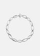 Modern Weaving / Hand Formed Mini Oval Link Chain Necklace image number 0