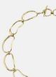 Modern Weaving / Hand Formed Oval Link Chain Necklace image number 1