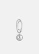 Modern Weaving / Oval Bead Drop Earrings image number 1