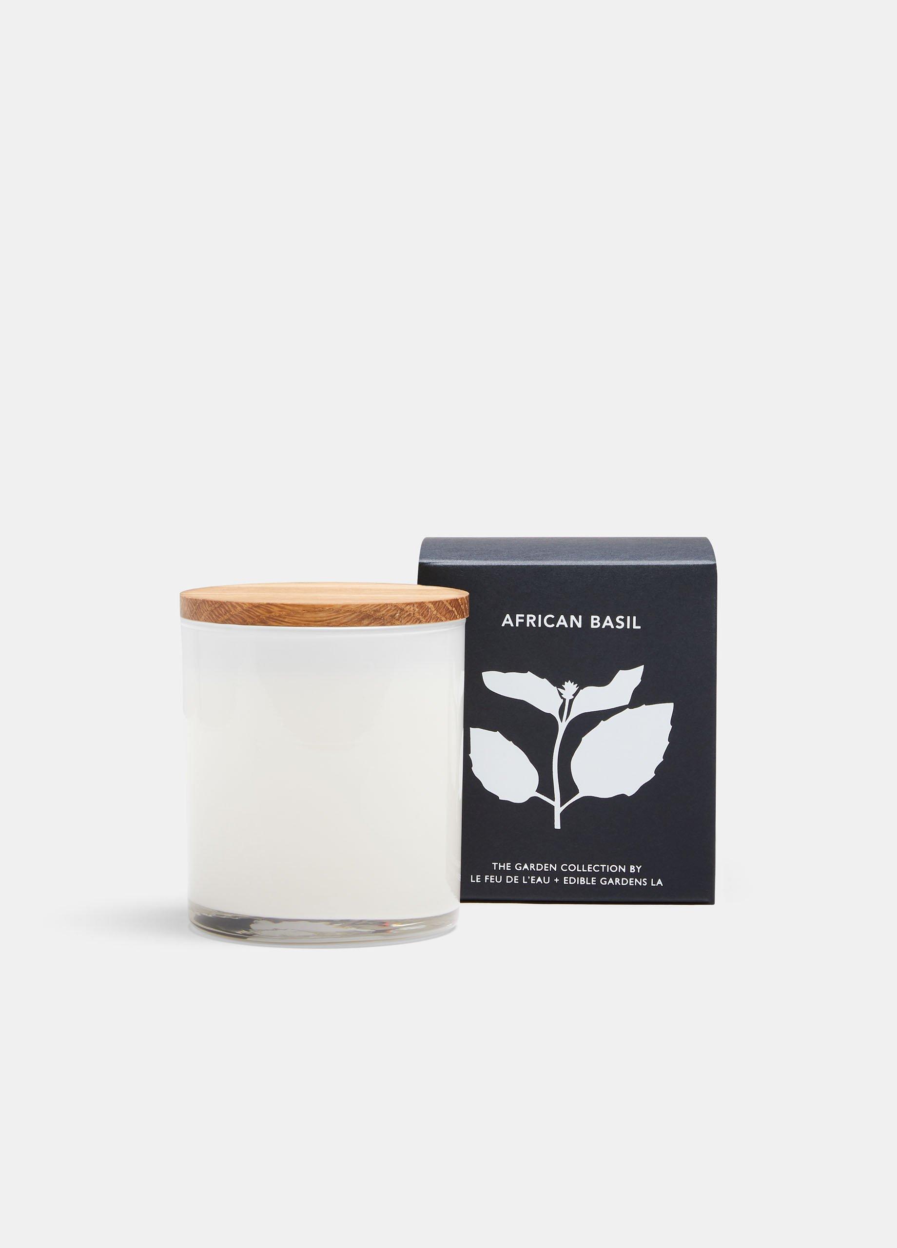 LE FEU DE L'EAU Full Size African Basil Candle image number 1