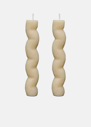 Common Body/ Pair of Serpentine Candles image number 0