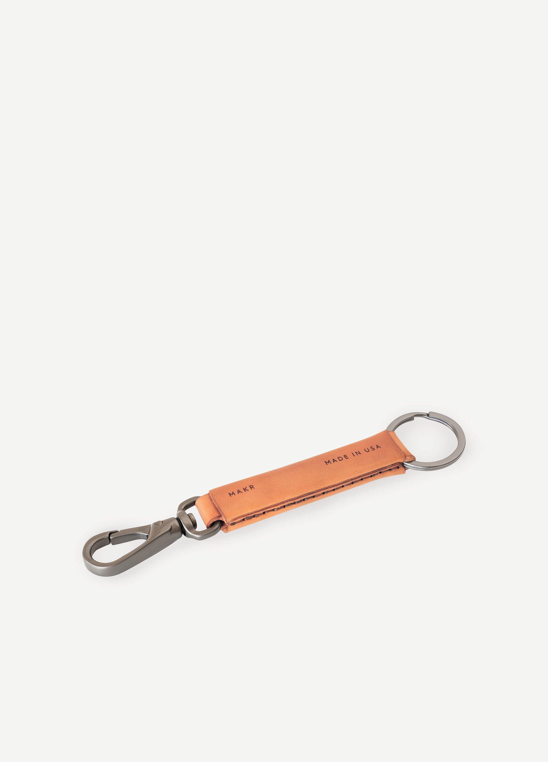 Snap clearance loop keychain