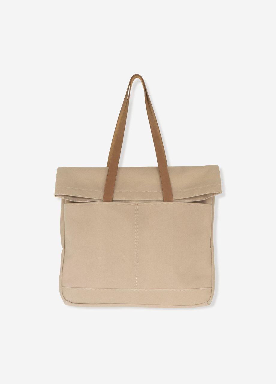 Makr Canvas and Leather Fold Weekender Revised image number 0