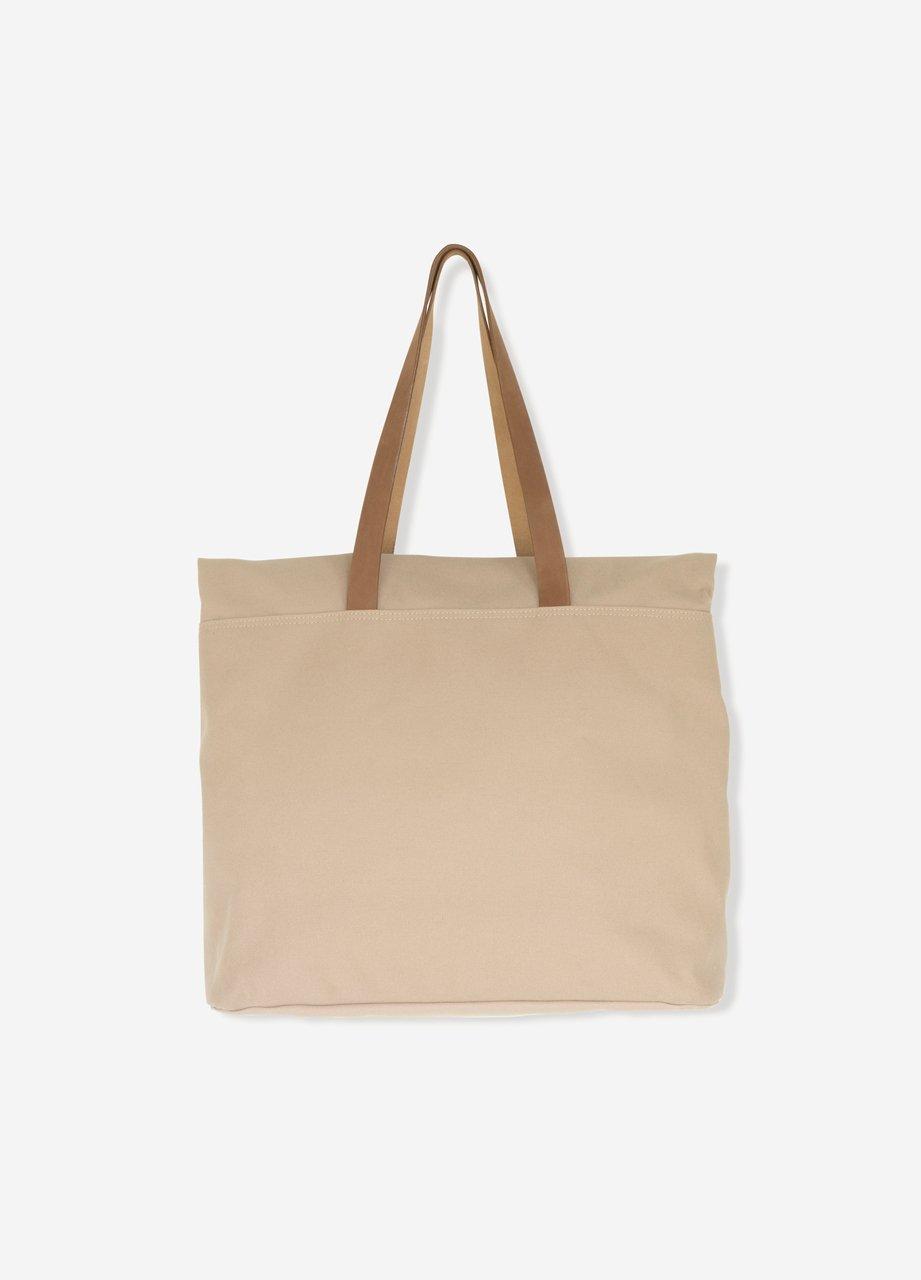 Makr Canvas and Leather Fold Weekender Revised image number 2