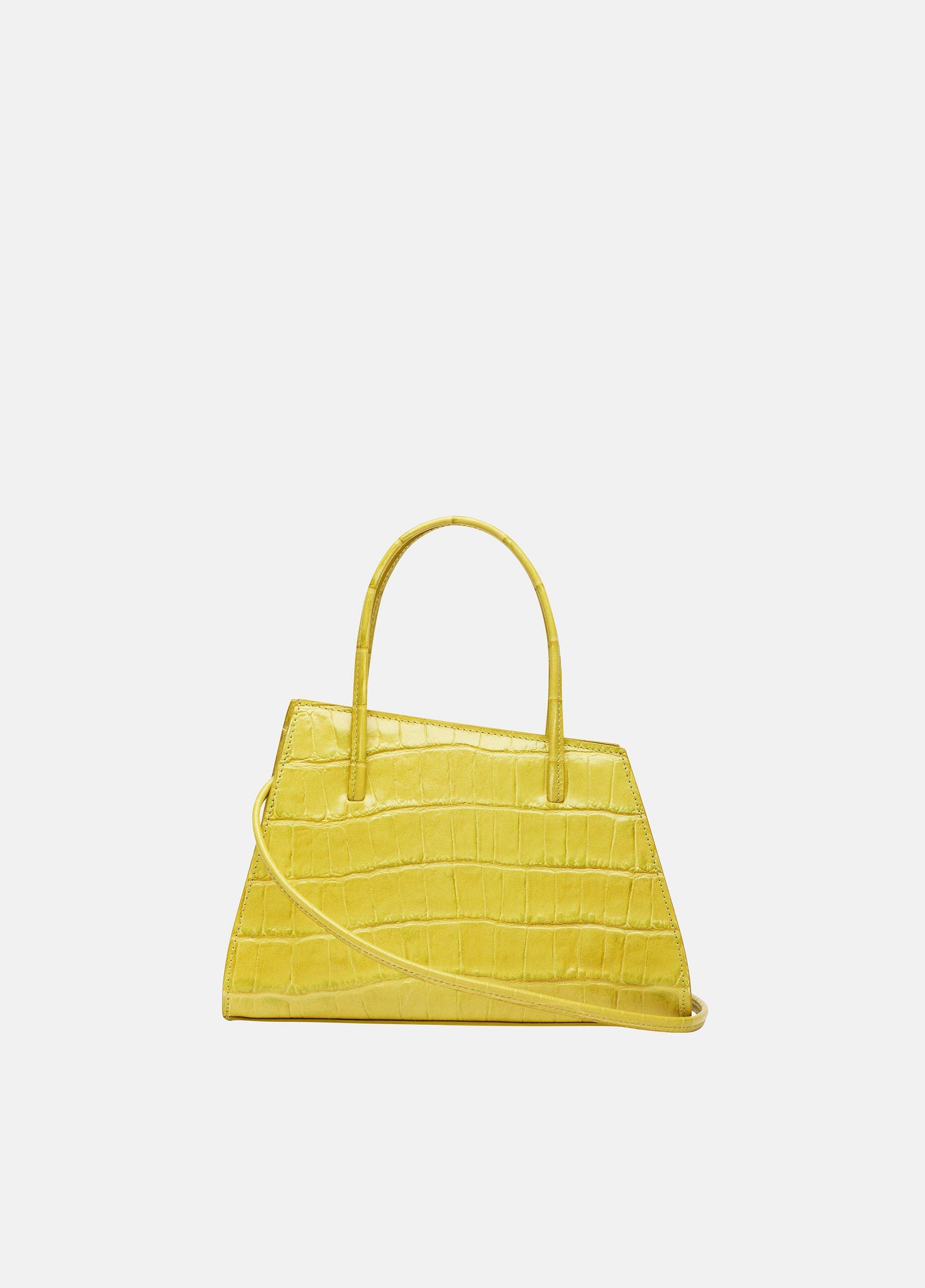 Women's Little Liffner Slanted Mini Tote, Chartreuse Vince