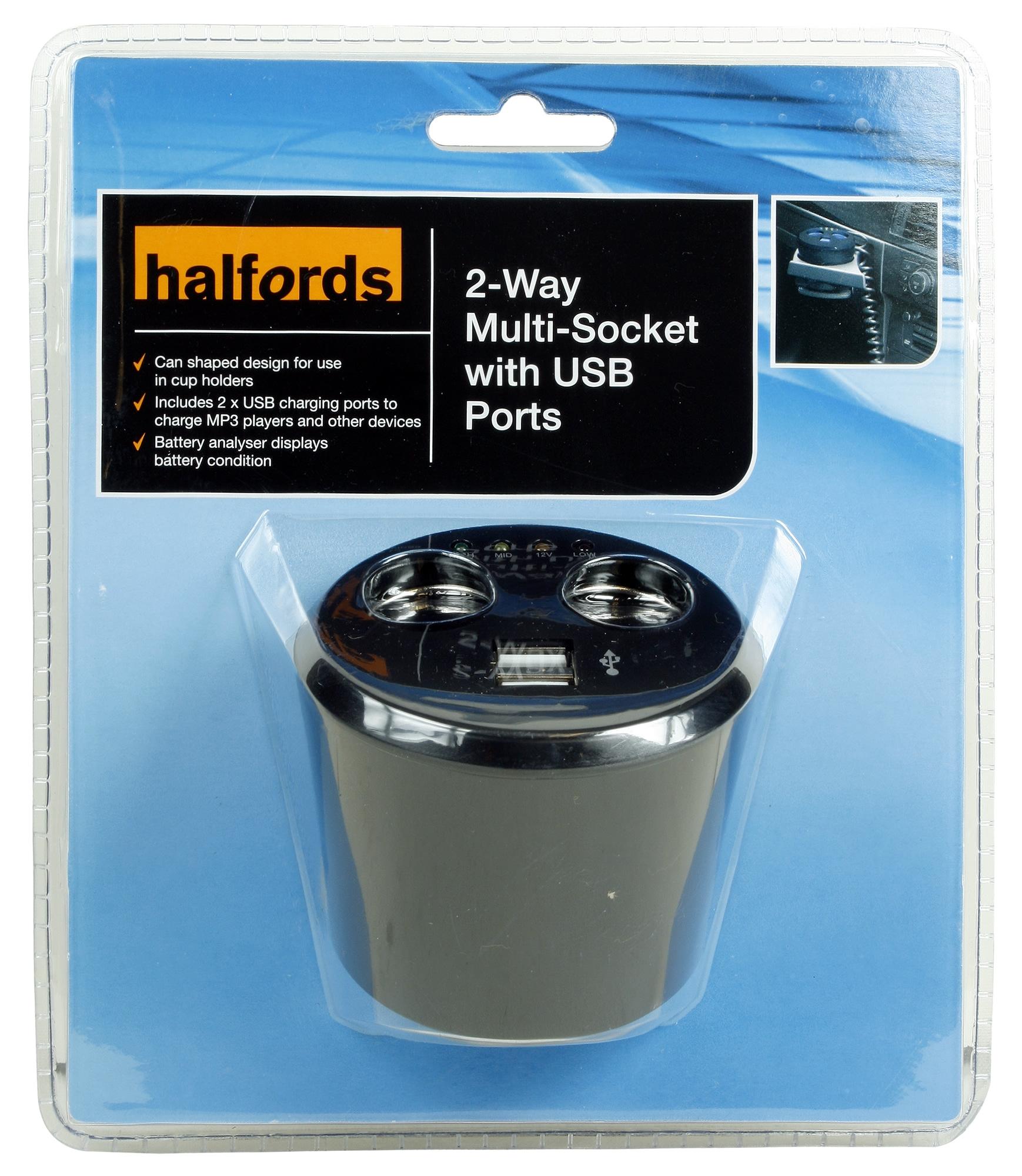 cigarette lighter adapter to 3 pin plug halfords