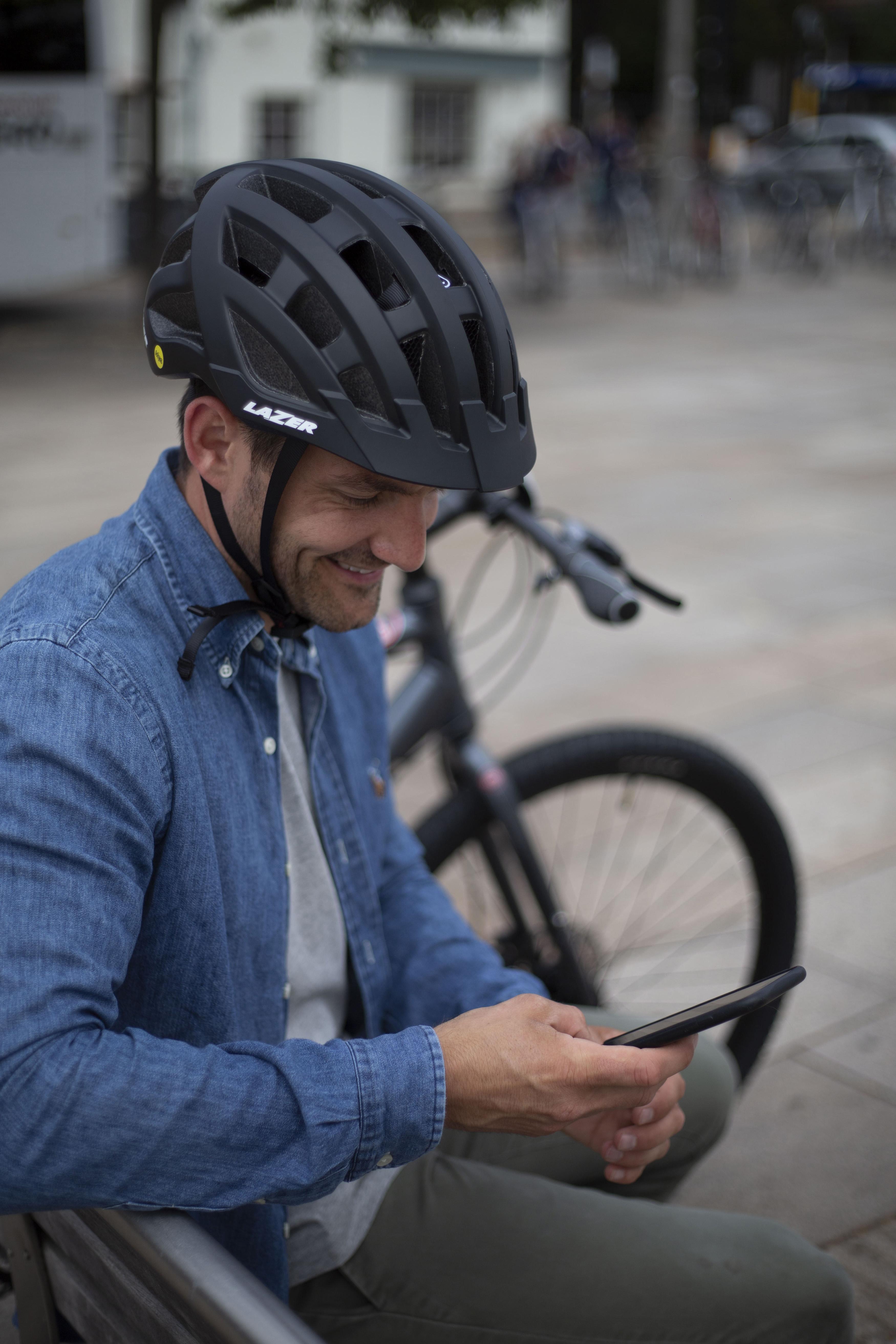 compact cycling helmet