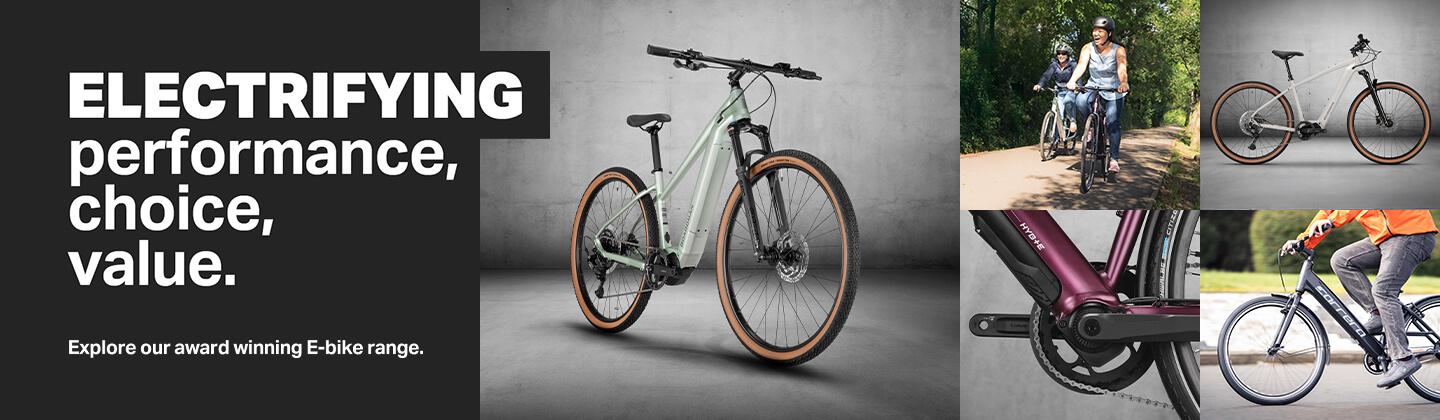 Spectacular E-bikes