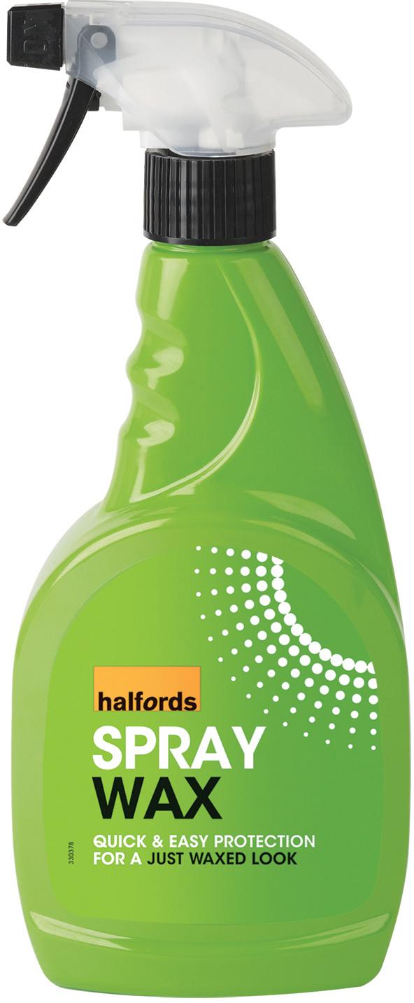 Halfords Spray Wax 500ml Halfords IE
