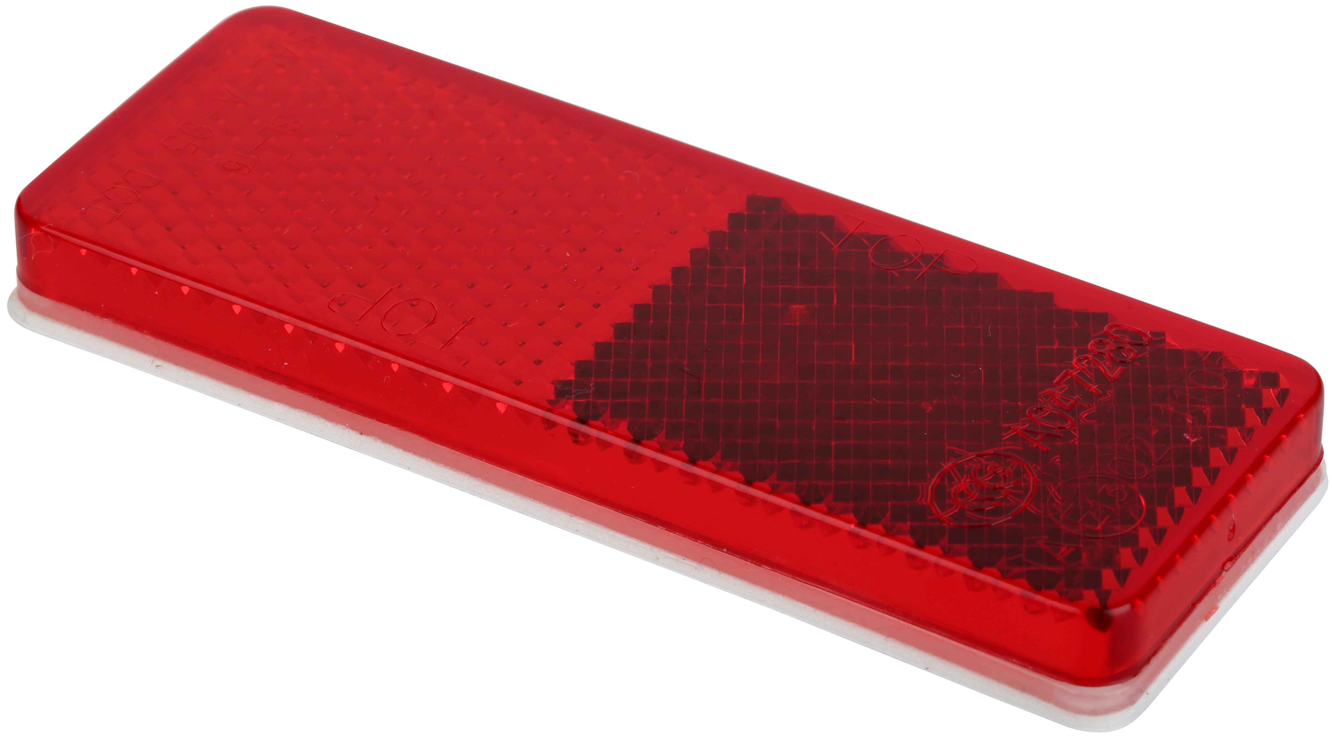 Red Reflectors 85 x 30mm Pack of 2 Halfords UK