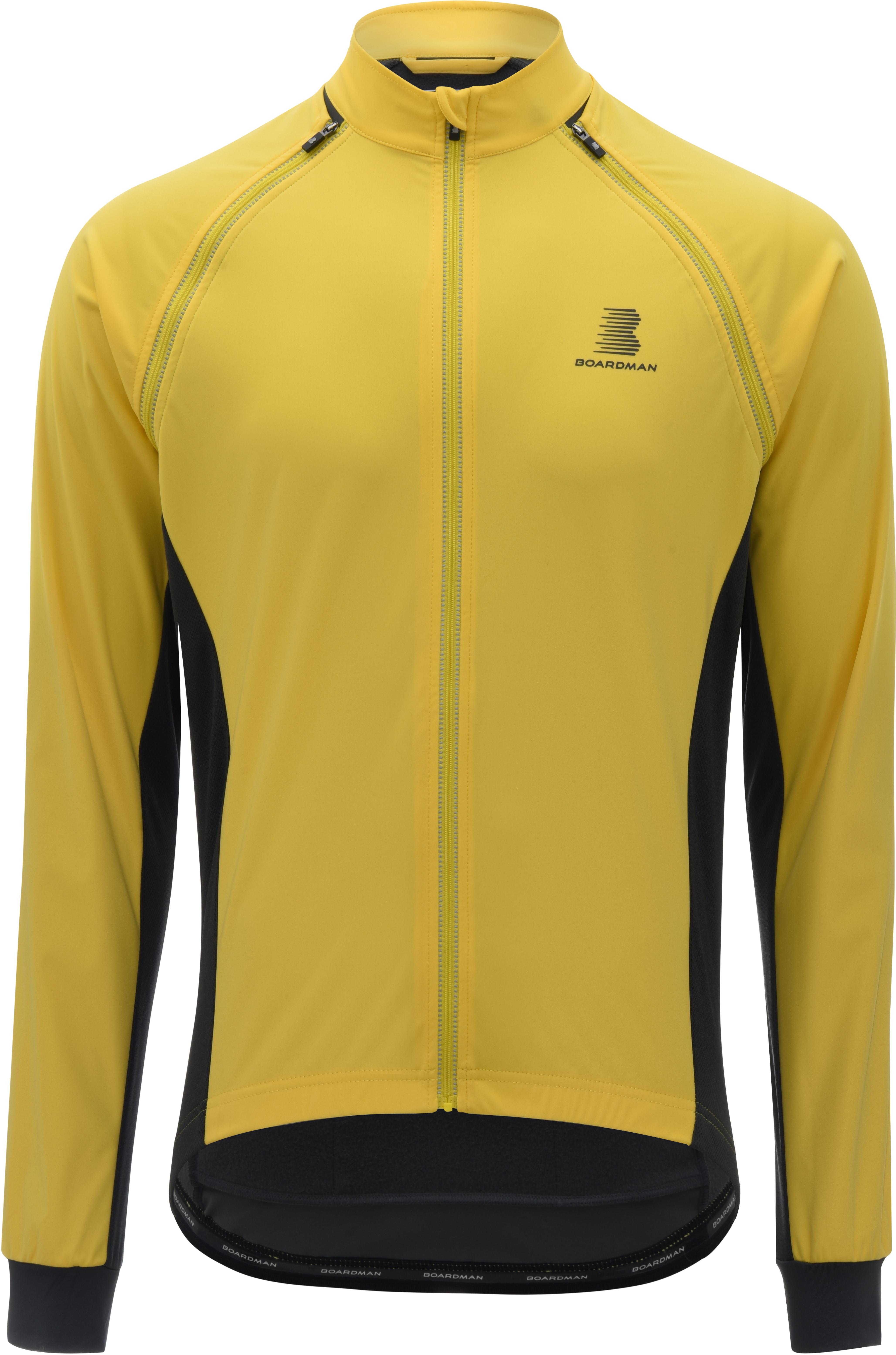 boardman mens removable sleeve cycling jacket