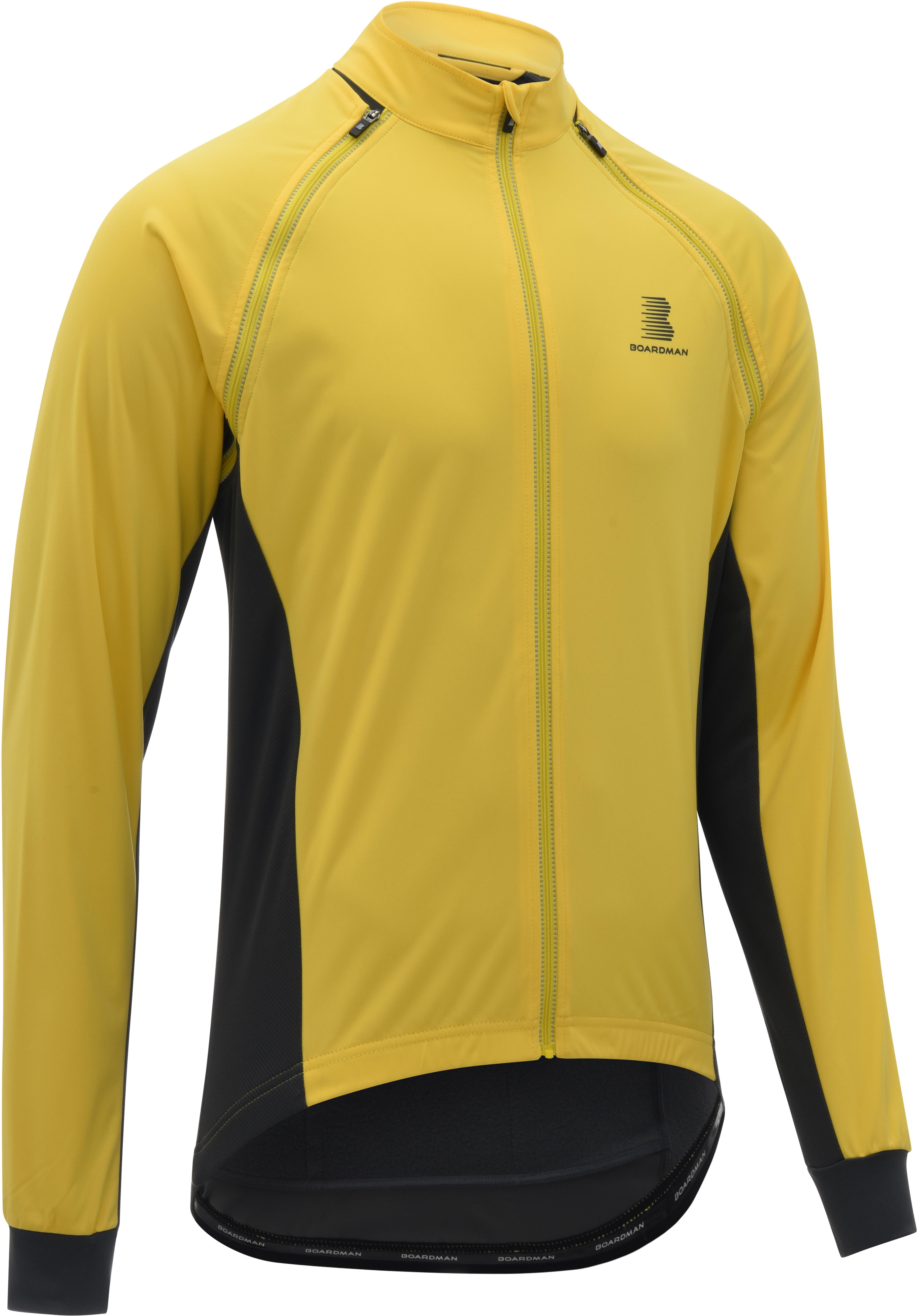 boardman mens removable sleeve cycling jacket