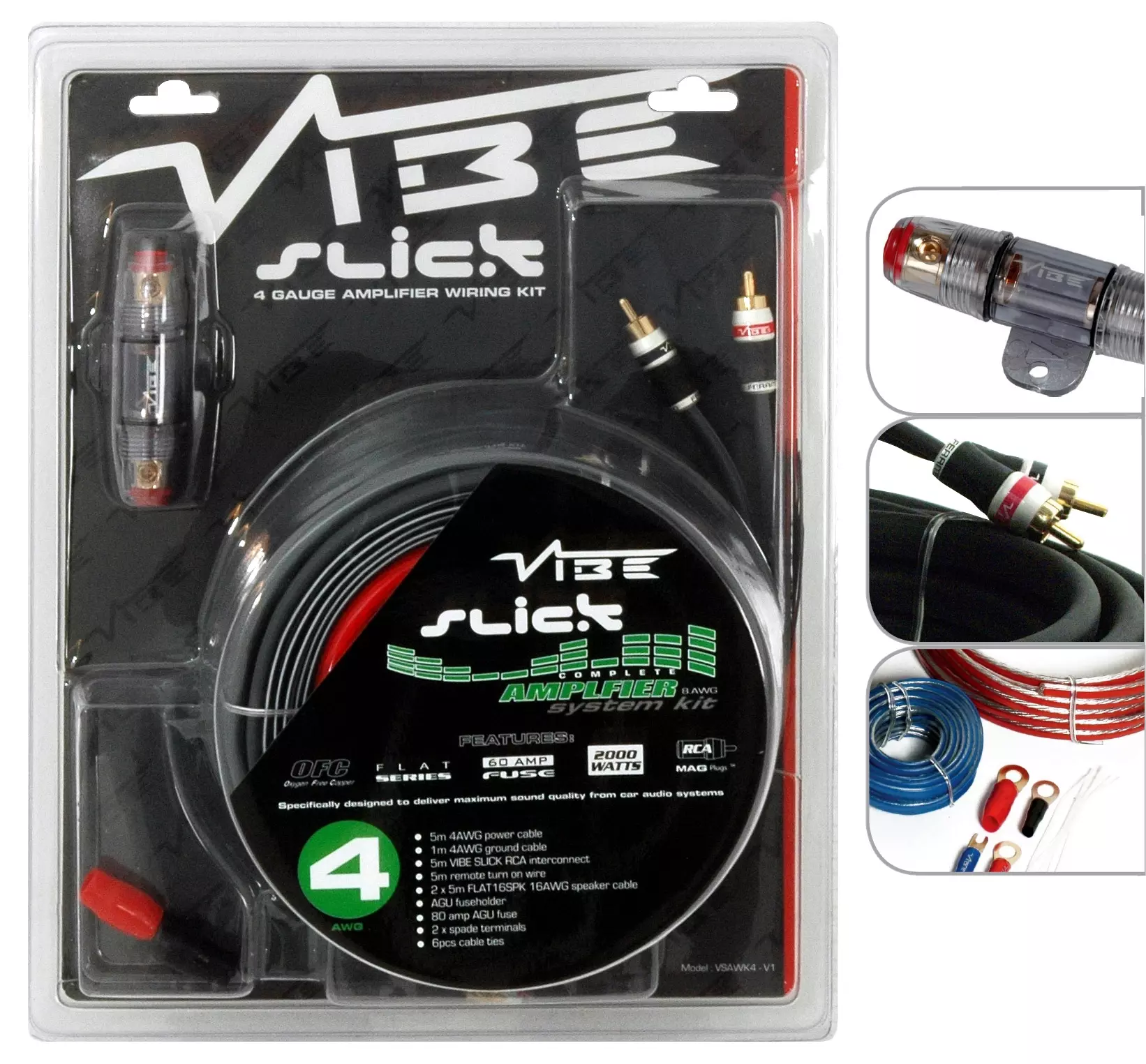 4 guage wire kit