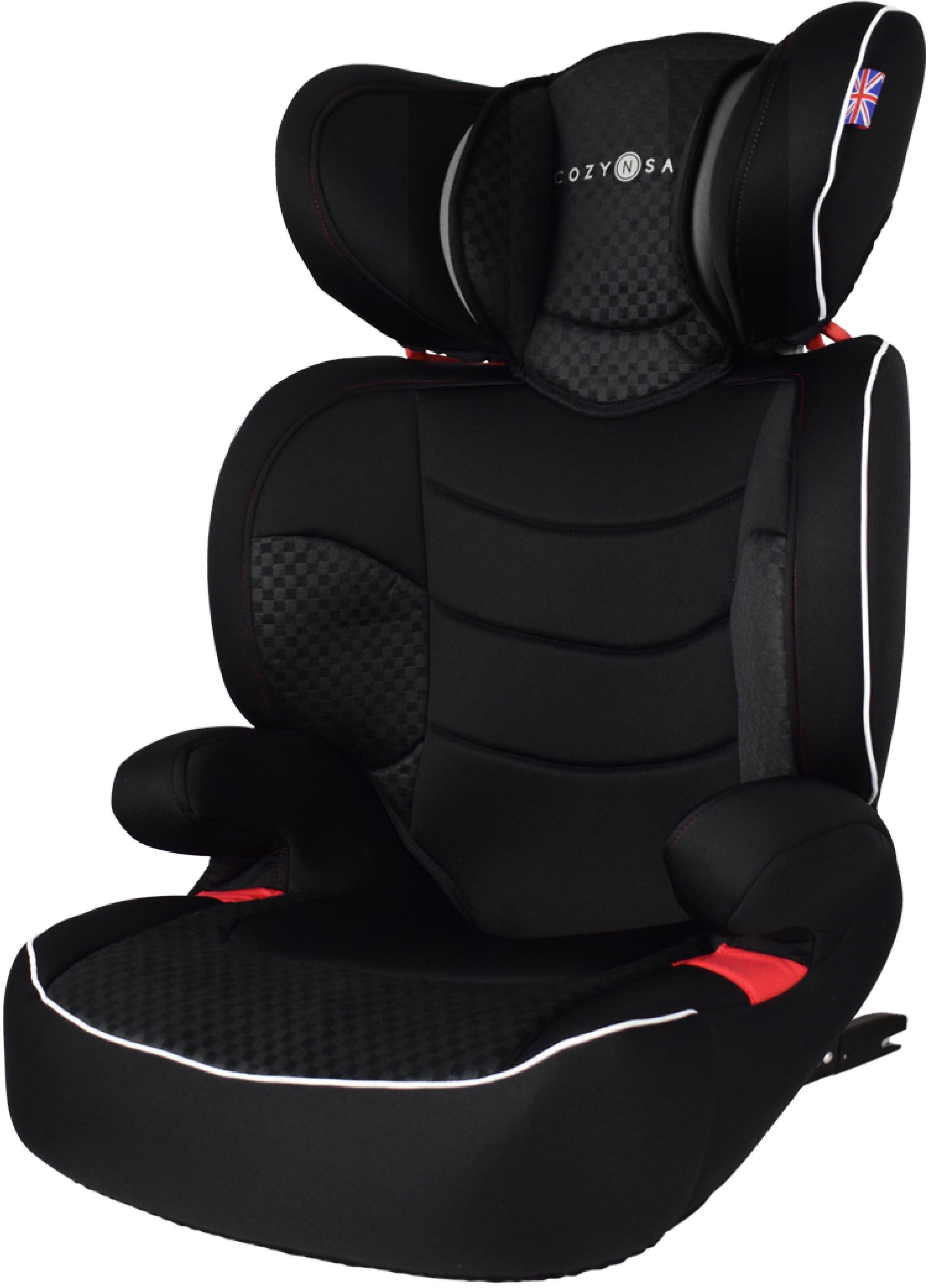 CozyNSafe Augusta Group 2/3 ISOFIX Child Car Seat Black Halfords UK